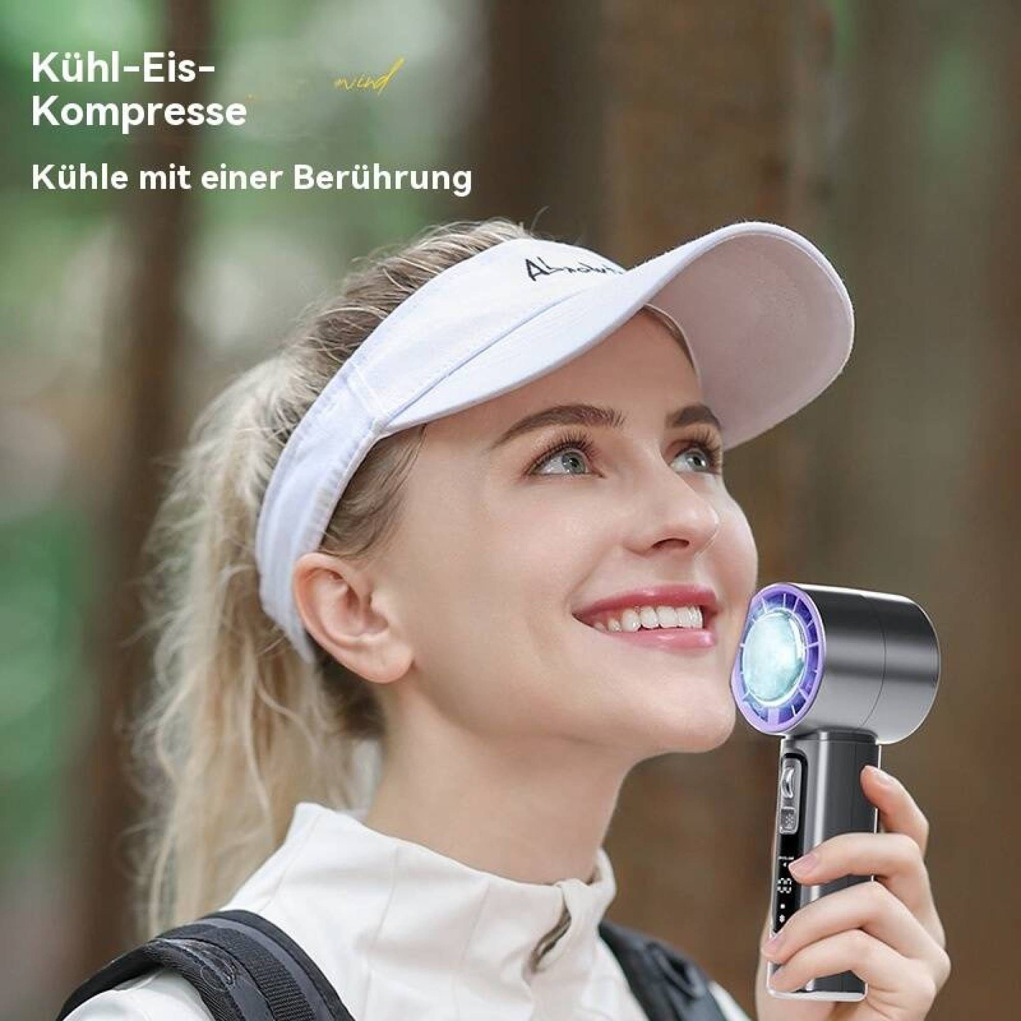 YRIIOMO Handventilator Sommerventilator Halbleiterkühlung Handventilator Tr günstig online kaufen