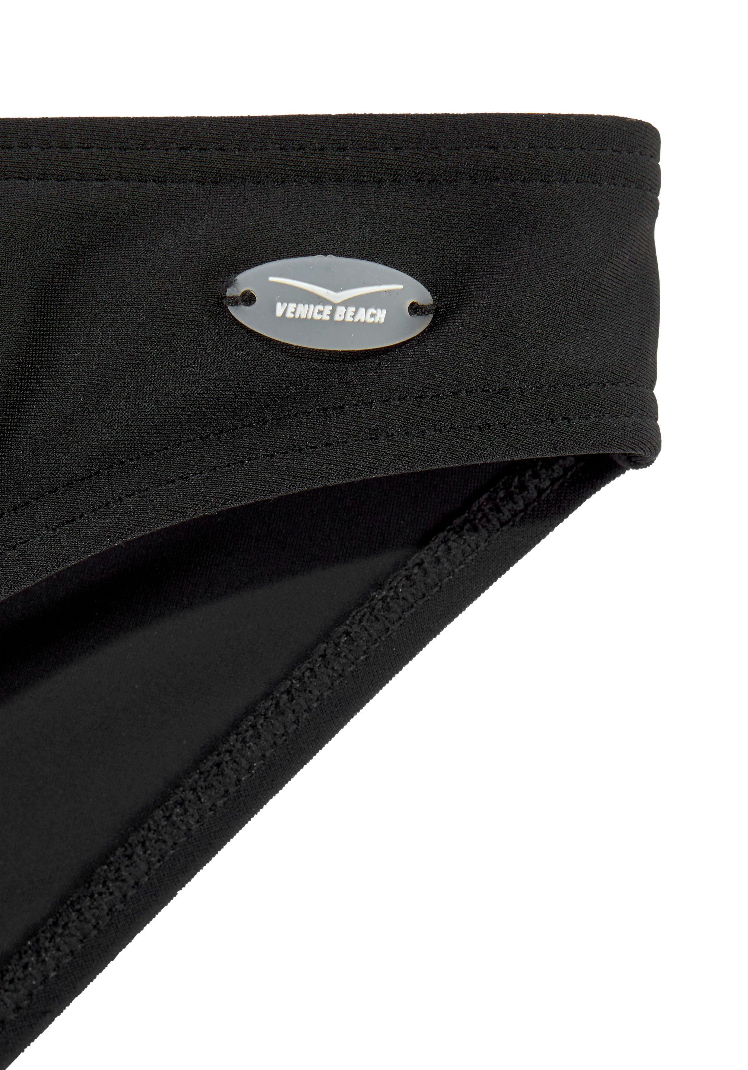 Venice Beach Tankini verstellbare Träger, unifarbene Hose