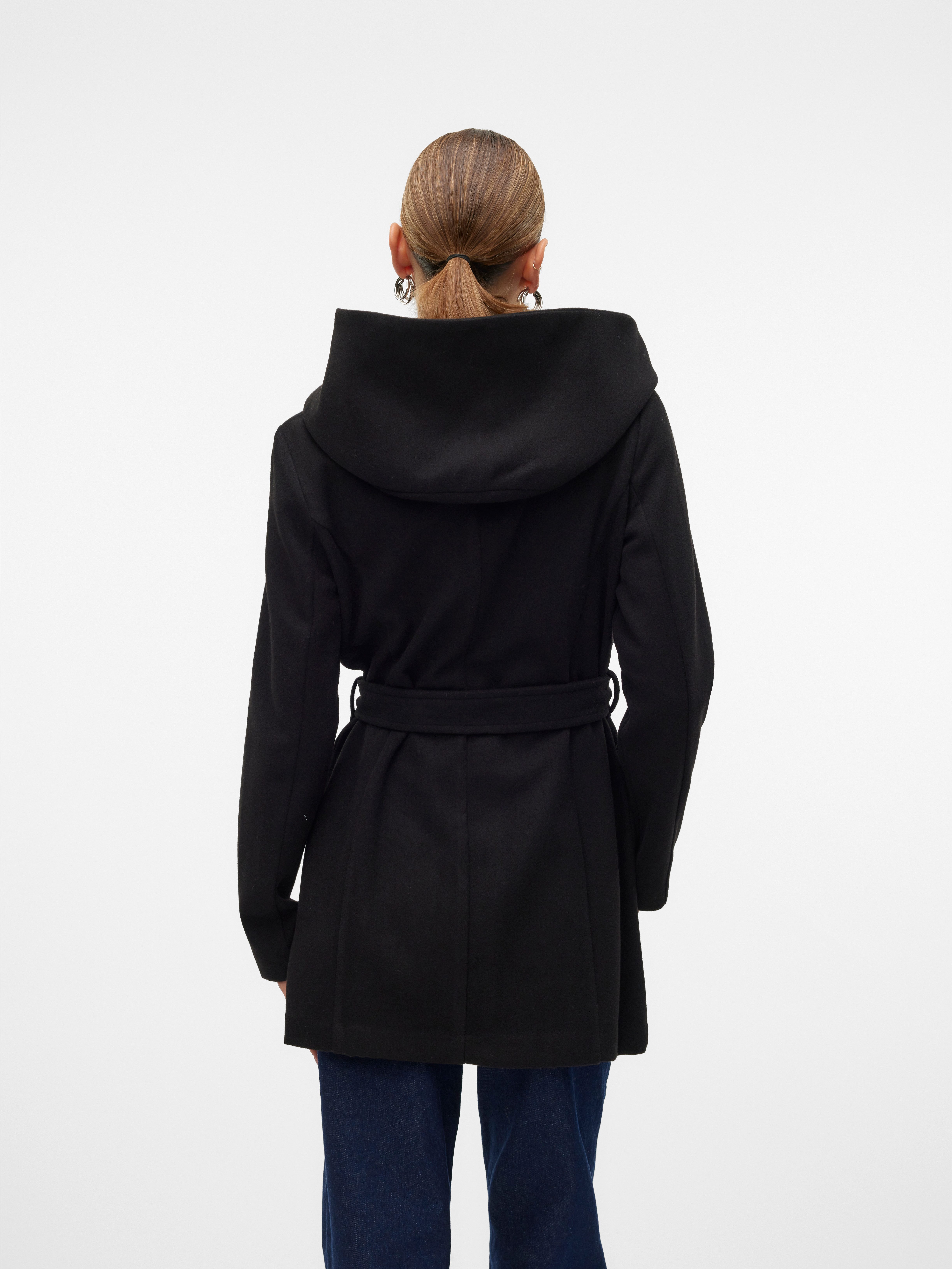 Vero Moda Langjacke VMPOPLIVA JACKET GA BOO Kunstfaser, regular fit