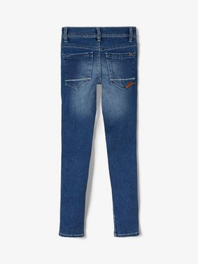 Name It Skinny-fit-Jeans Name It Jungen Skinny Fit Jeanshose im Used-Look