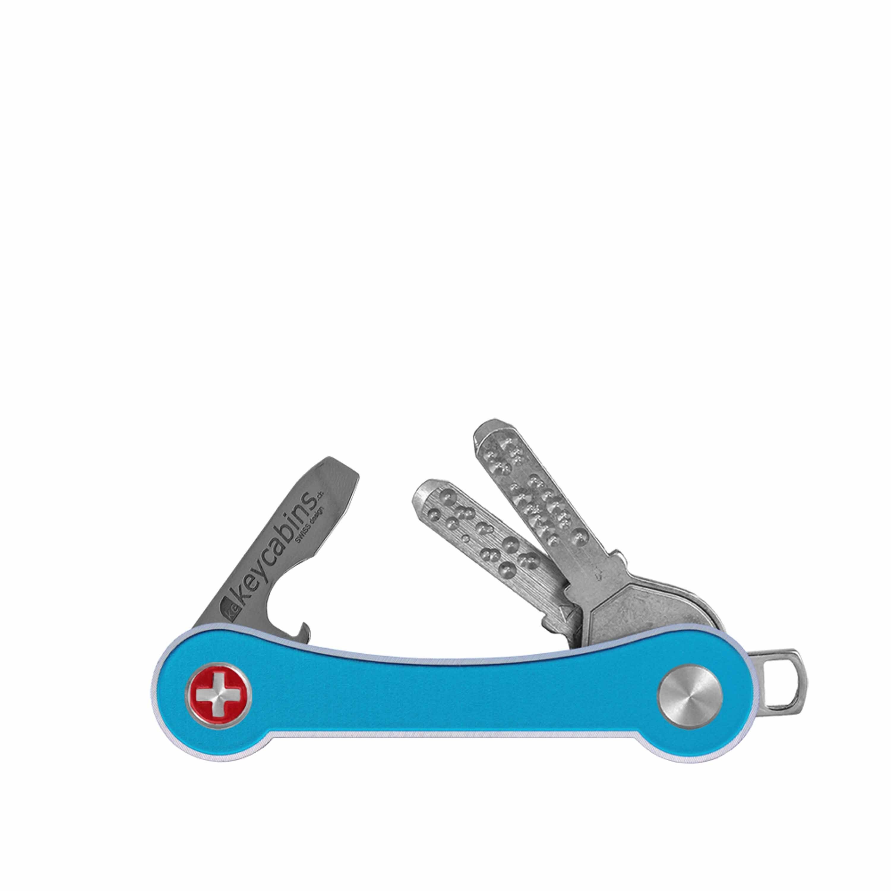 keycabins Schlüsselanhänger Aluminium frame, SWISS Made