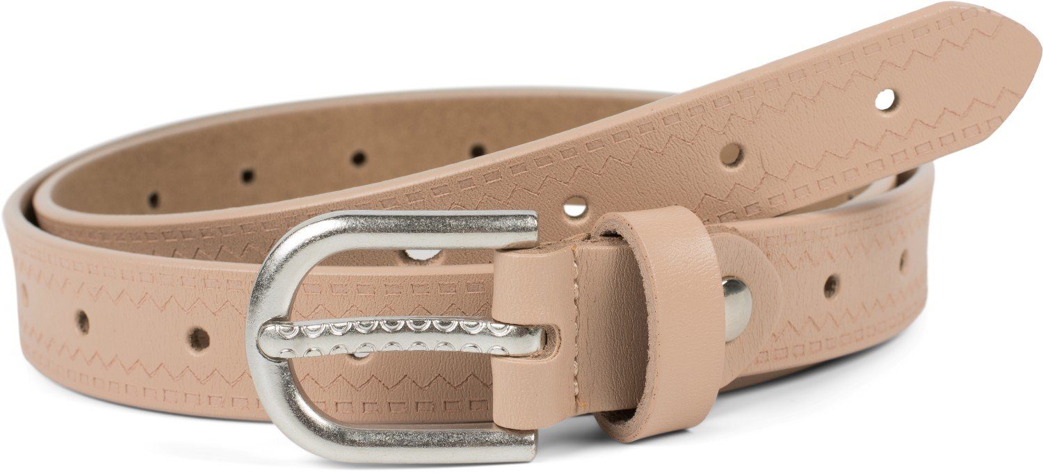styleBREAKER Ledergürtel Leder Gürtel Azteken Muster günstig online kaufen