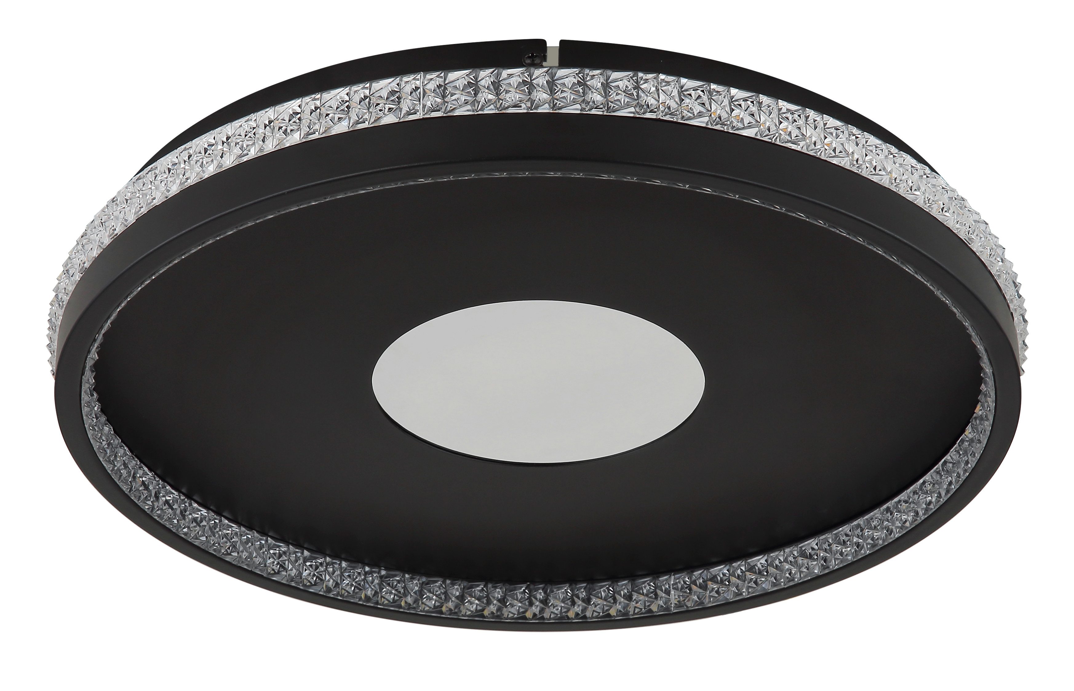 GLOBO LIGHTING Deckenleuchte SHIRLEY, LED fest integriert, Deckenleuchte, Kristalle 3D, dimmbar, Memory, LED