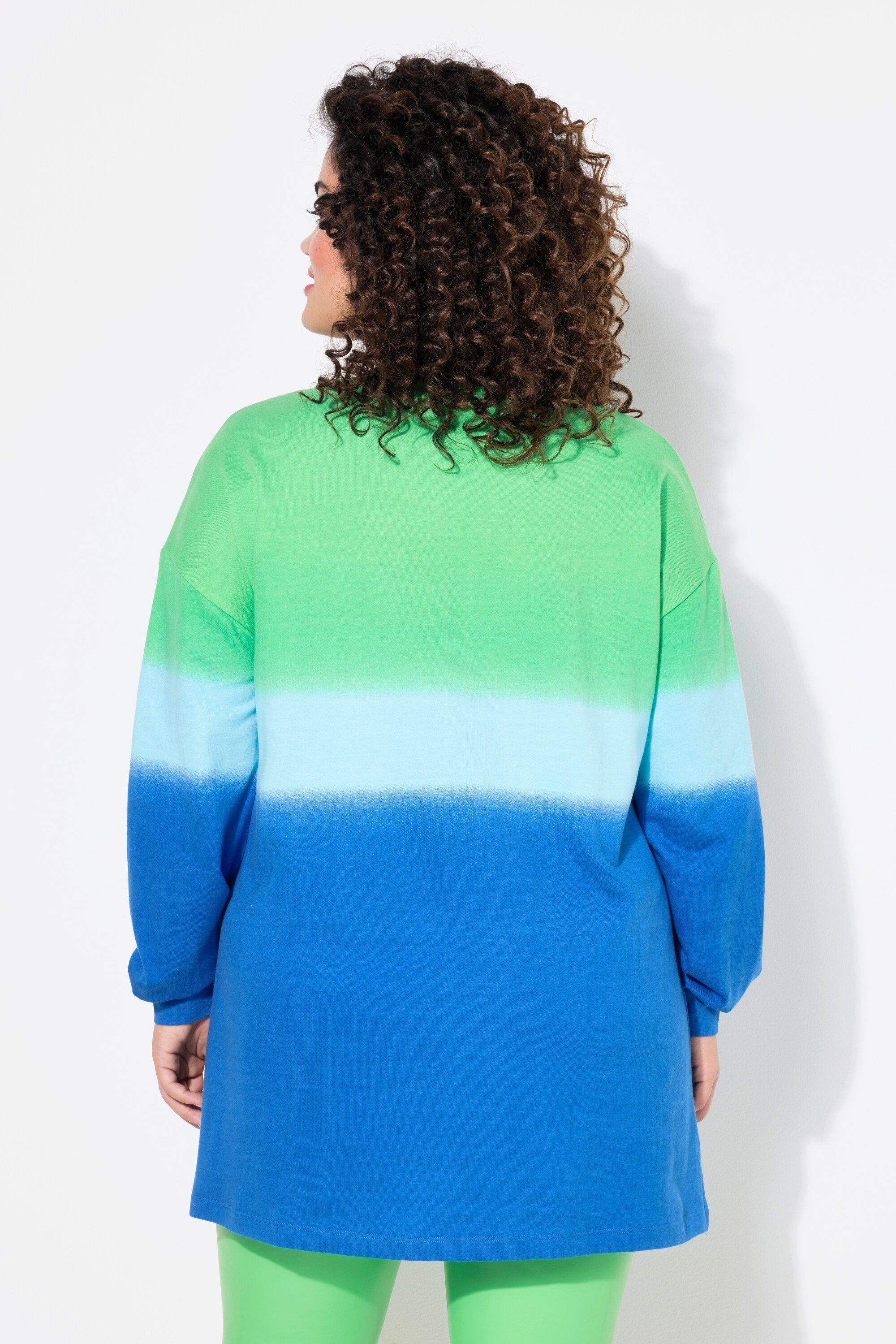 Angel of Style Sweatshirt Sweatshirt oversized Farbverlauf Tiger-Motiv