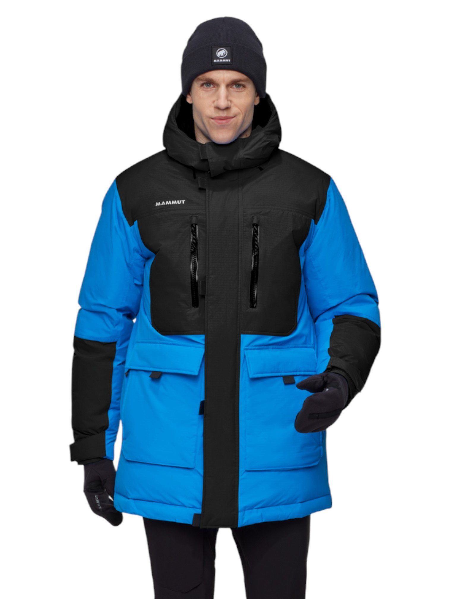 Mammut Winterjacke Arctic Insulated Hooded Parka (2-Lagen, wärmend dank Daunenfüllung)