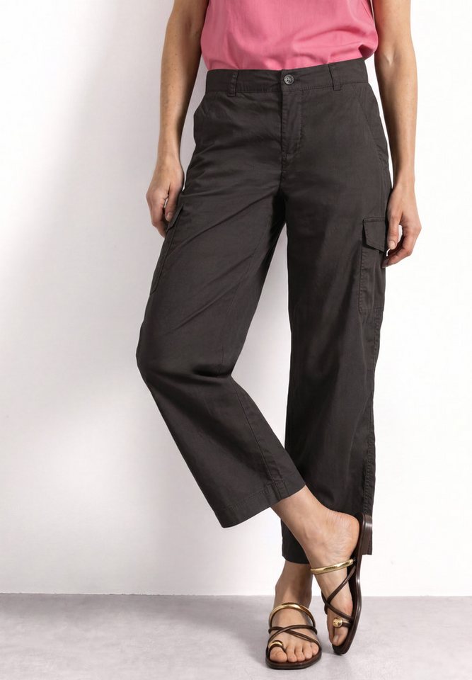 STREET ONE Stoffhose im Cargo-Style