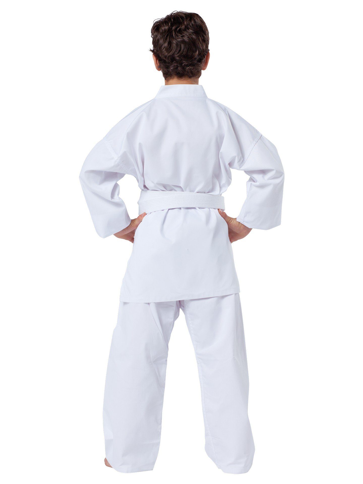 KWON Karateanzug Basic und inkl Model Einsteiger 190, Größe OZ, Karatehose Karategürtel 6,5 - 80 Karatejacke, mit Gürtel