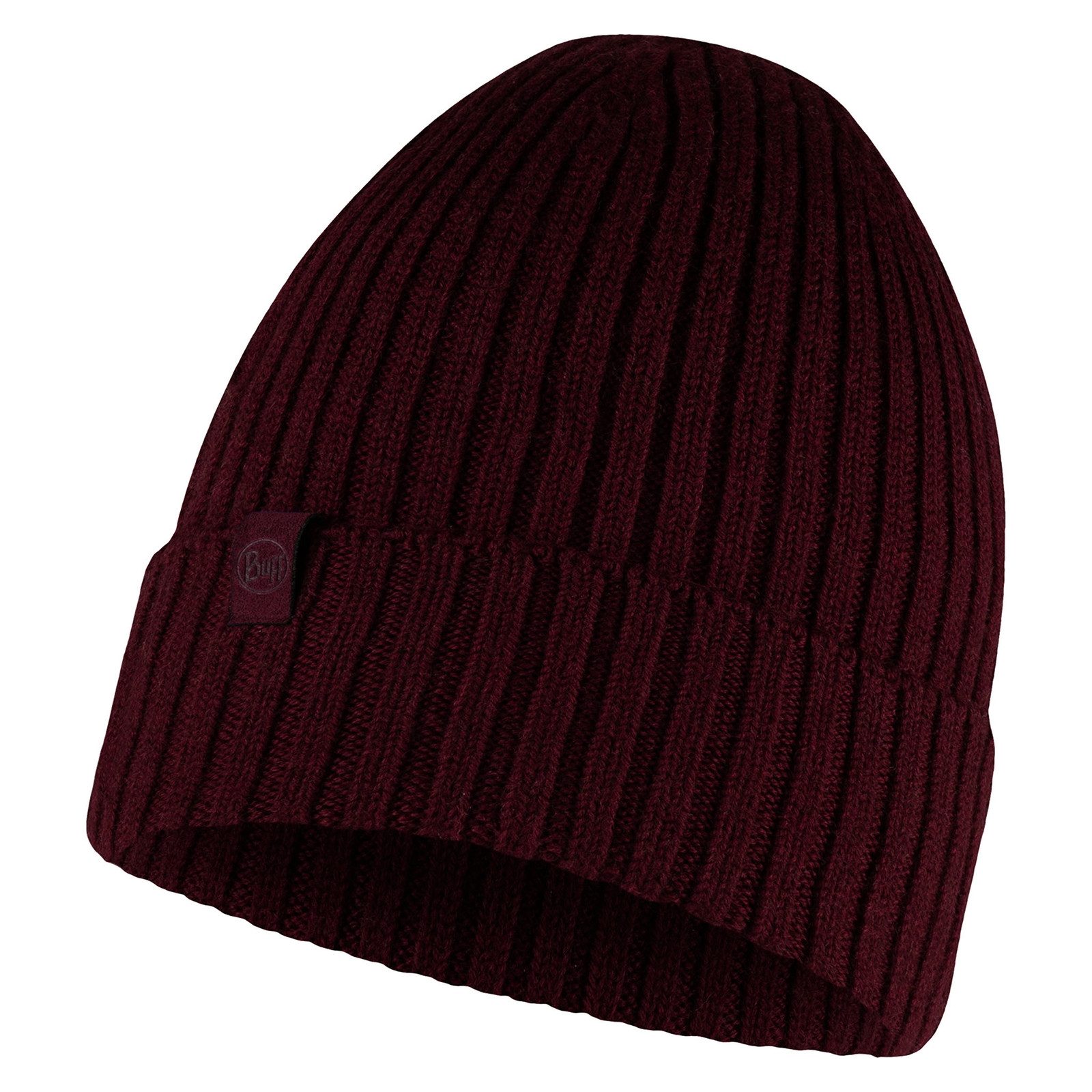 Buff Strickmütze Knitted Hat Norval mit breitem Umschlag