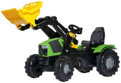 rolly toys® Tretfahrzeug Deutz-Fahr 5120, Kindertraktor mit Lader