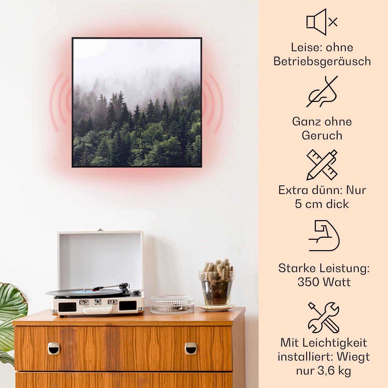 Klarstein Heizkörper Wonderwall Air Art Smart günstig online kaufen