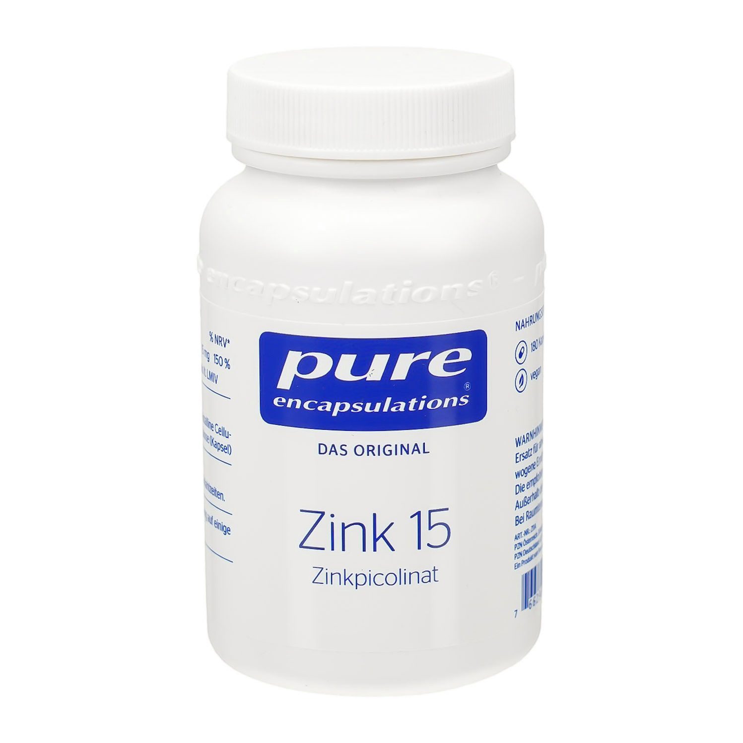 Pure Encapsulations PURE ENCAPSULATIONS Zink 15 Zinkpicolinat Kapseln Kapsel