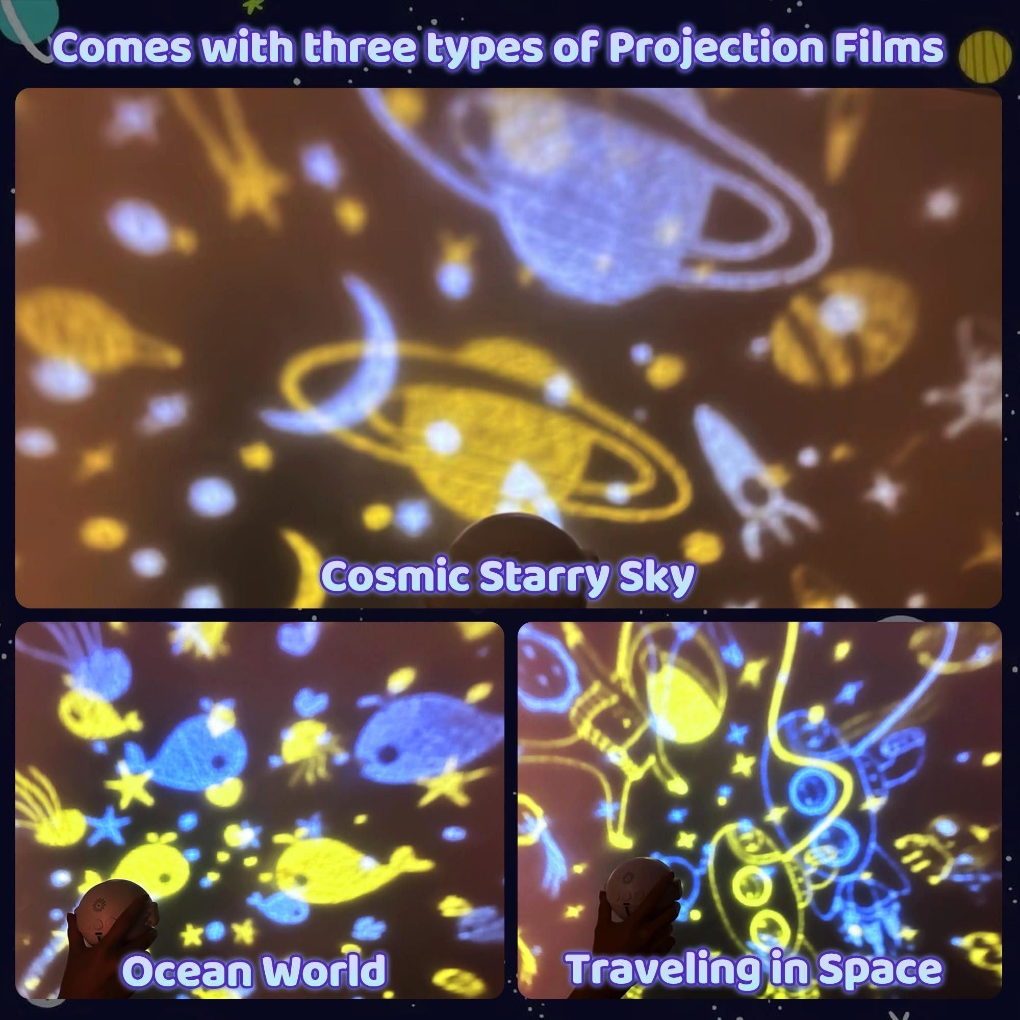 Projektor AUKUU Projektionslampe Galaxie Sternenhimmel Led Astronaut Projektionslampe
