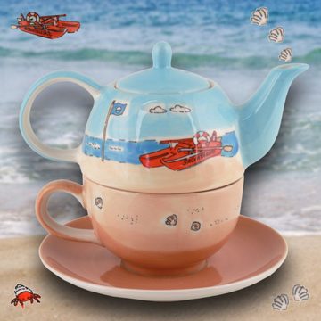Mila Teekanne Mila Keramik Tee-Set Tea for One Dolce Vita, 400 l, (Stück)