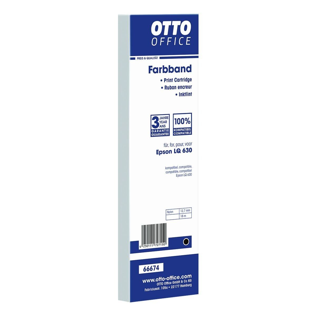 Otto Office  Office Druckerband S015307, Farbband für Nadeldrucker, schwarz