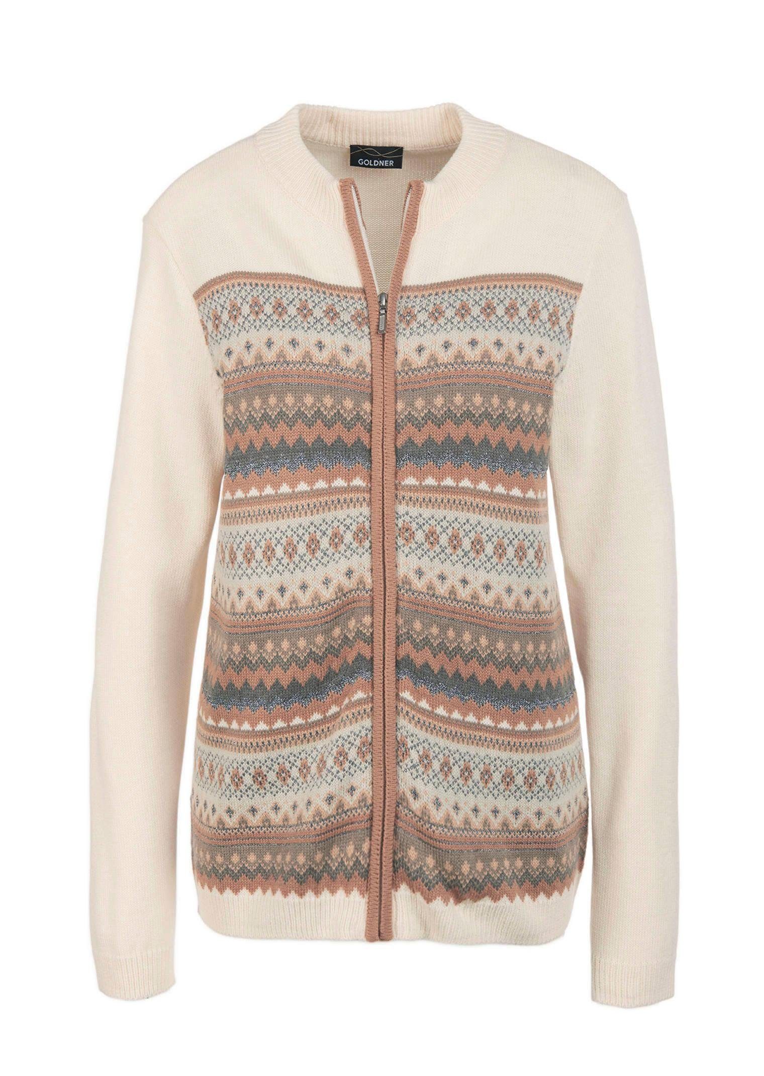 GOLDNER Strickjacke Kurzgröße: