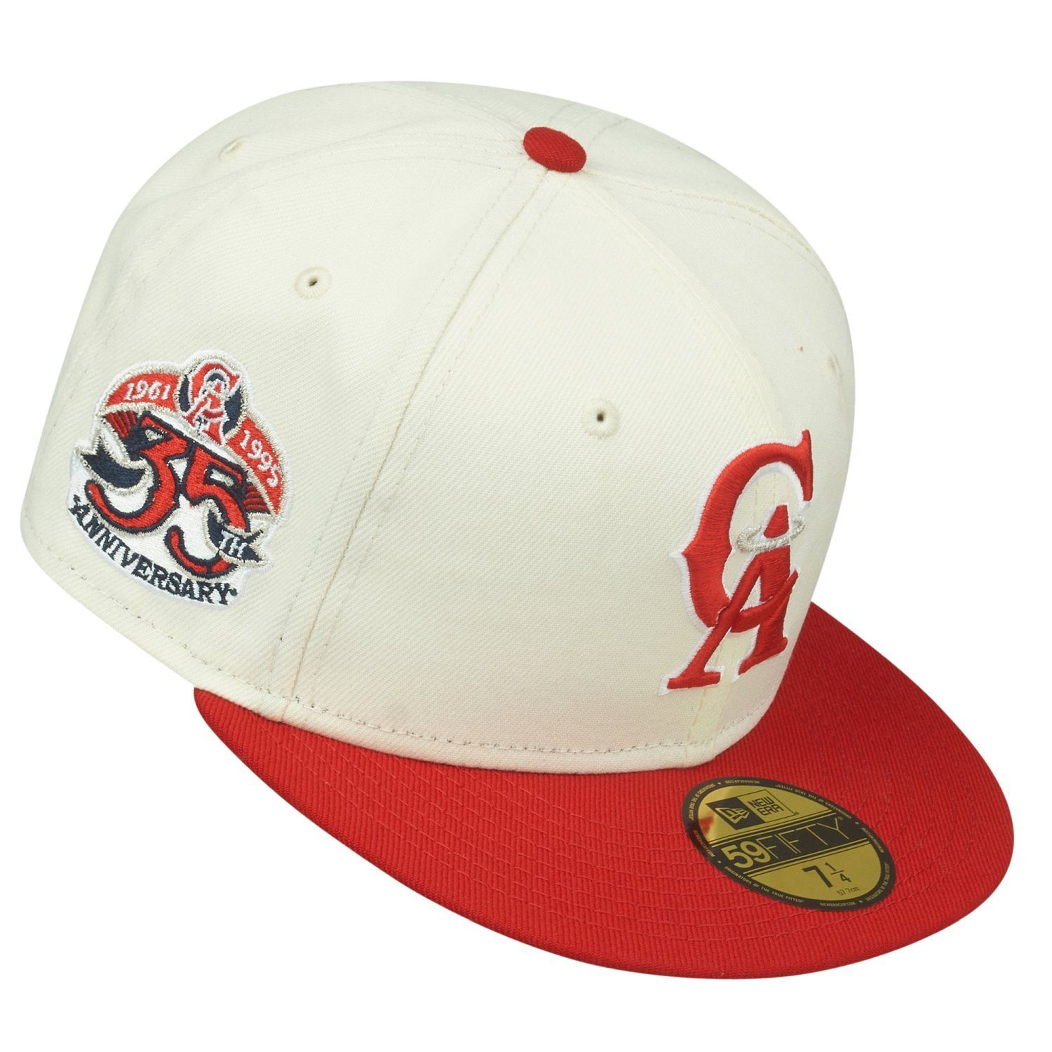 New Era Fitted Cap California MLB Angels 35th 59Fifty