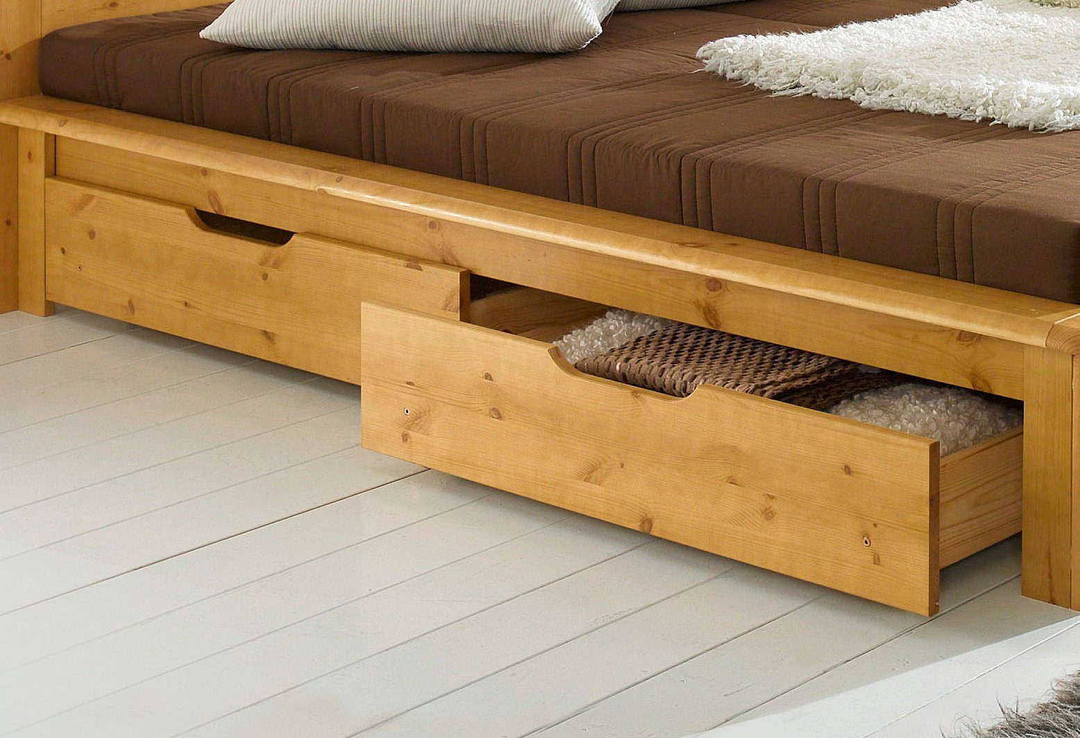 Home affaire Schublade »Finja«, aus massiver Kiefer, 2-teiliges Set