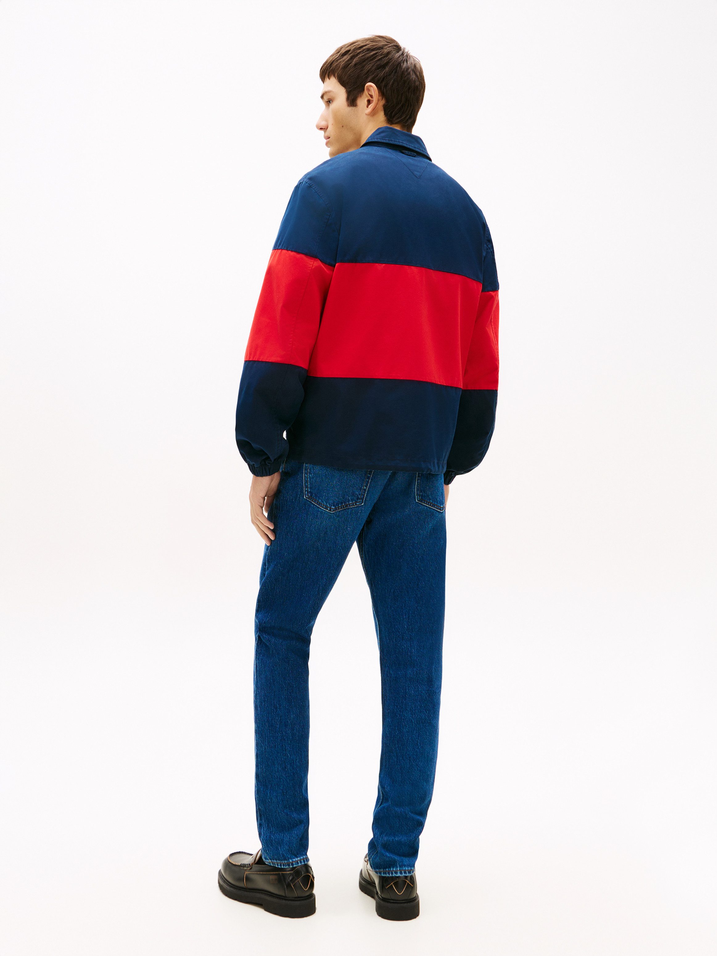 Tommy Jeans Hemdjacke TJM COLORBLOCK Regular fit mit Hemdkragen – Bild 5 von 5