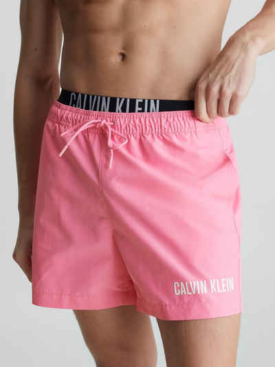 Calvin Klein Swimwear Купальні шорти MEDIUM DOUBLE WB mit doppeltem Bund