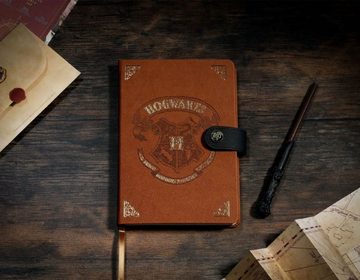 Grupo Erik Notizbuch Harry Potter Notizbuch mit Zauberstabstift im A5 Format