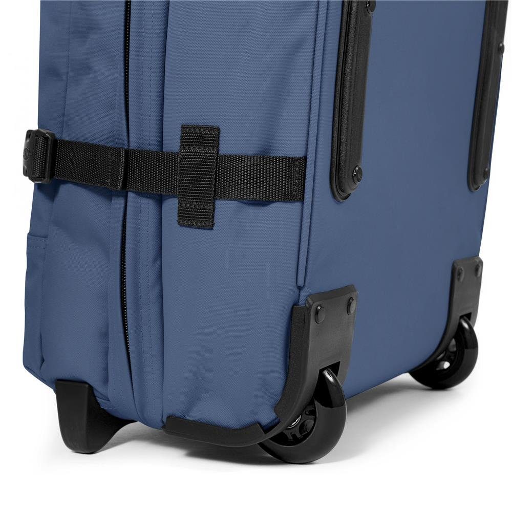 Eastpak Weichgepäck-Trolley TRANVERZ M, Reisetrolley Powder Pilot blau Teleskopgriff Rollkoffer