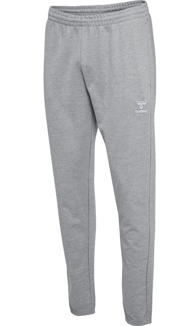 hummel Sweatpants Freizeithose hmlGO 2.0 (weicher Sweatstoff) lang grau Herren