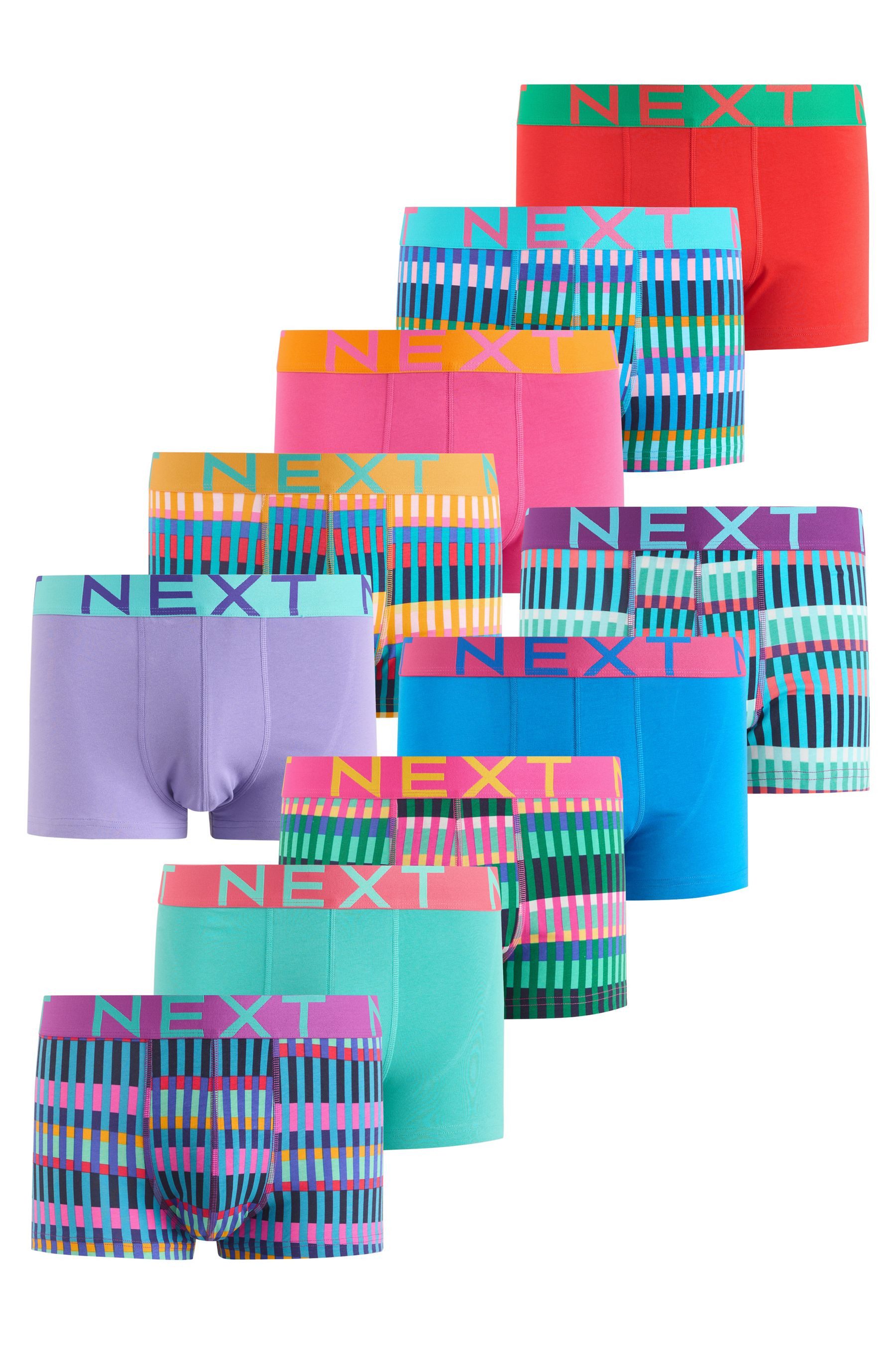 Next Boxershorts Boxershorts, 10er-Pack (10-St)
