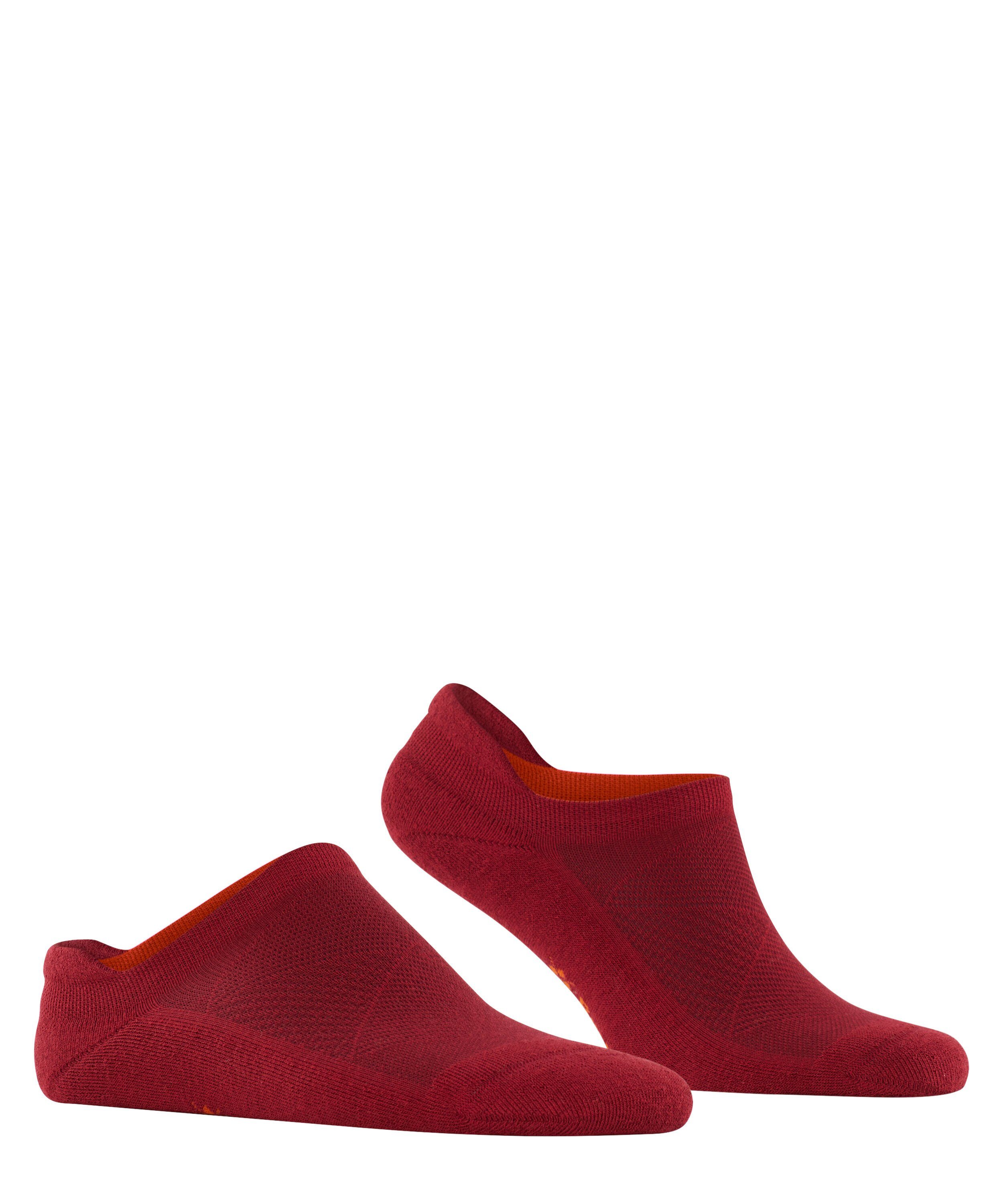 Athleisure (1-Paar) siena burnt Sneakersocken Burlington Material feuchtigkeitsregulierendem aus (8413)