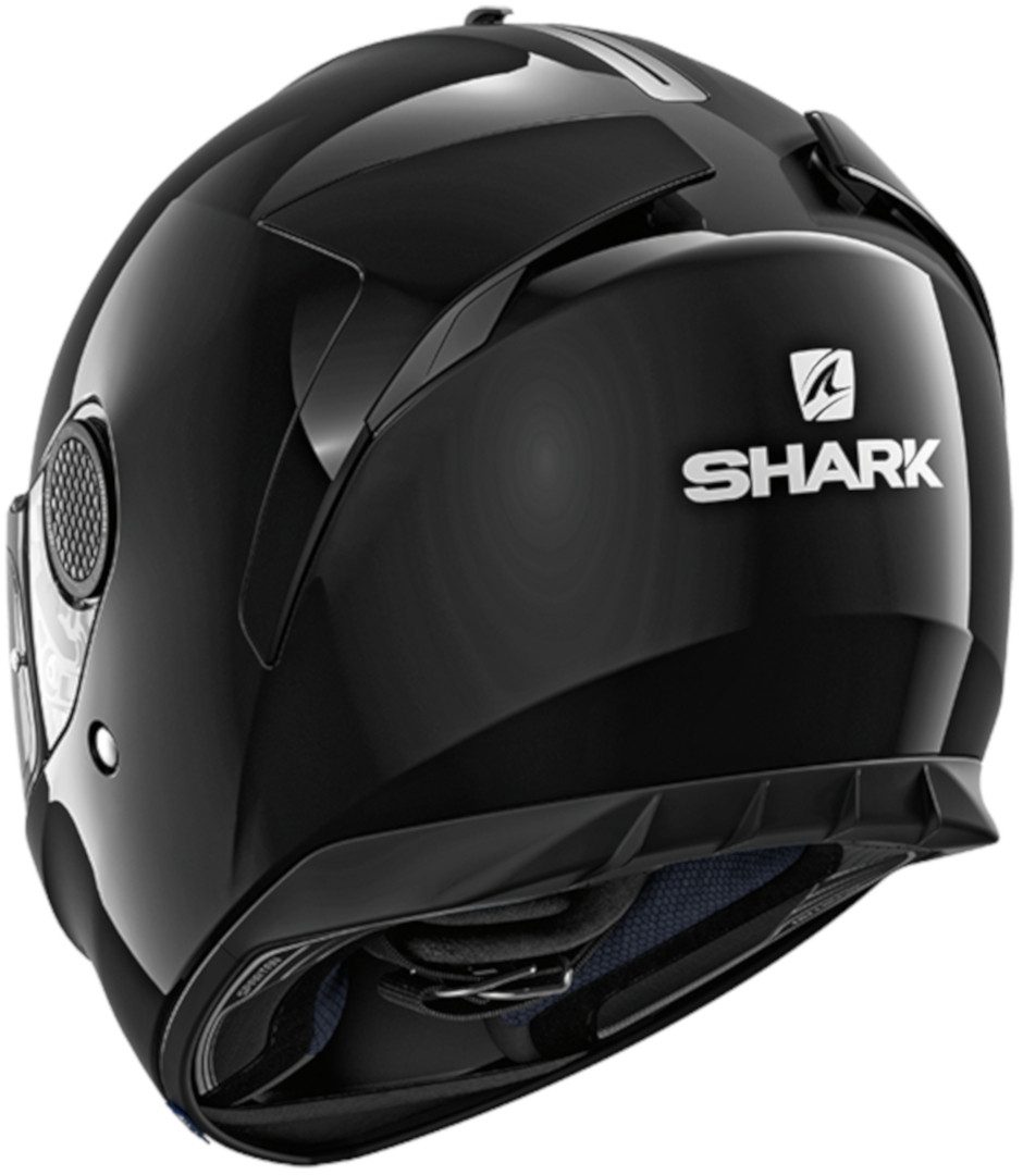 Shark Motorradhelm Spartan Blank Helm, vorbereitet für Kommunikationssystem,integriertes Sonnenvisier