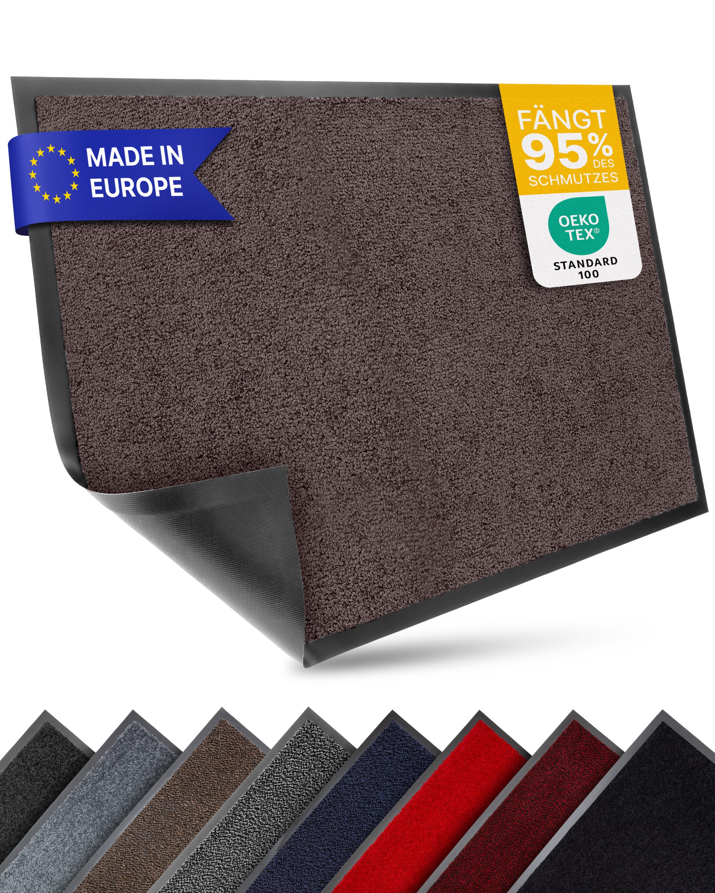 Entrando Fußmatte FIEL, Rechteckig, Höhe: 7 mm, Schmutzfangmatte Innen & Au günstig online kaufen