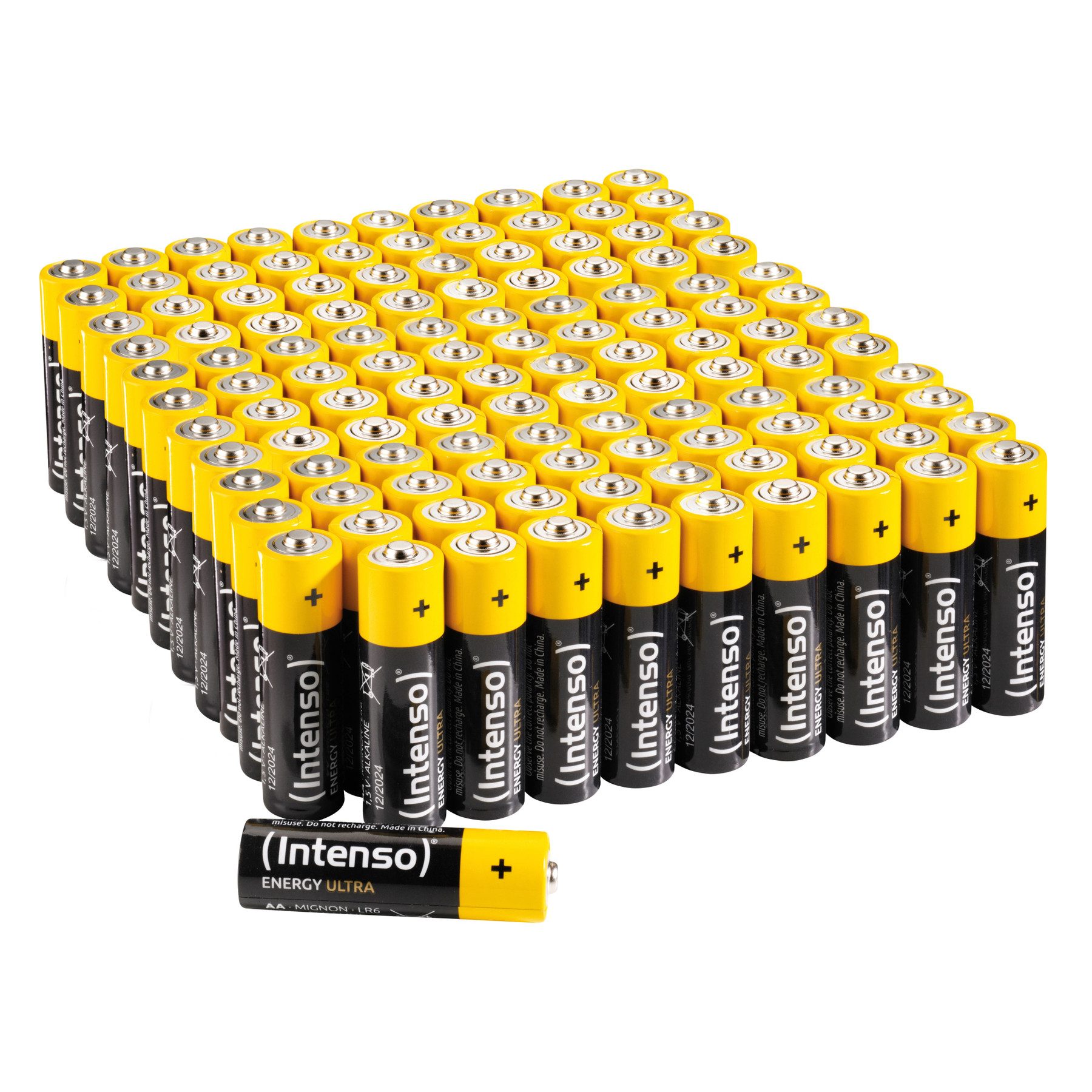Intenso INTENSO Mignon-Batterie-Set Energy Ultra, AA LR06, Alkaline, 120 Stück Batterie