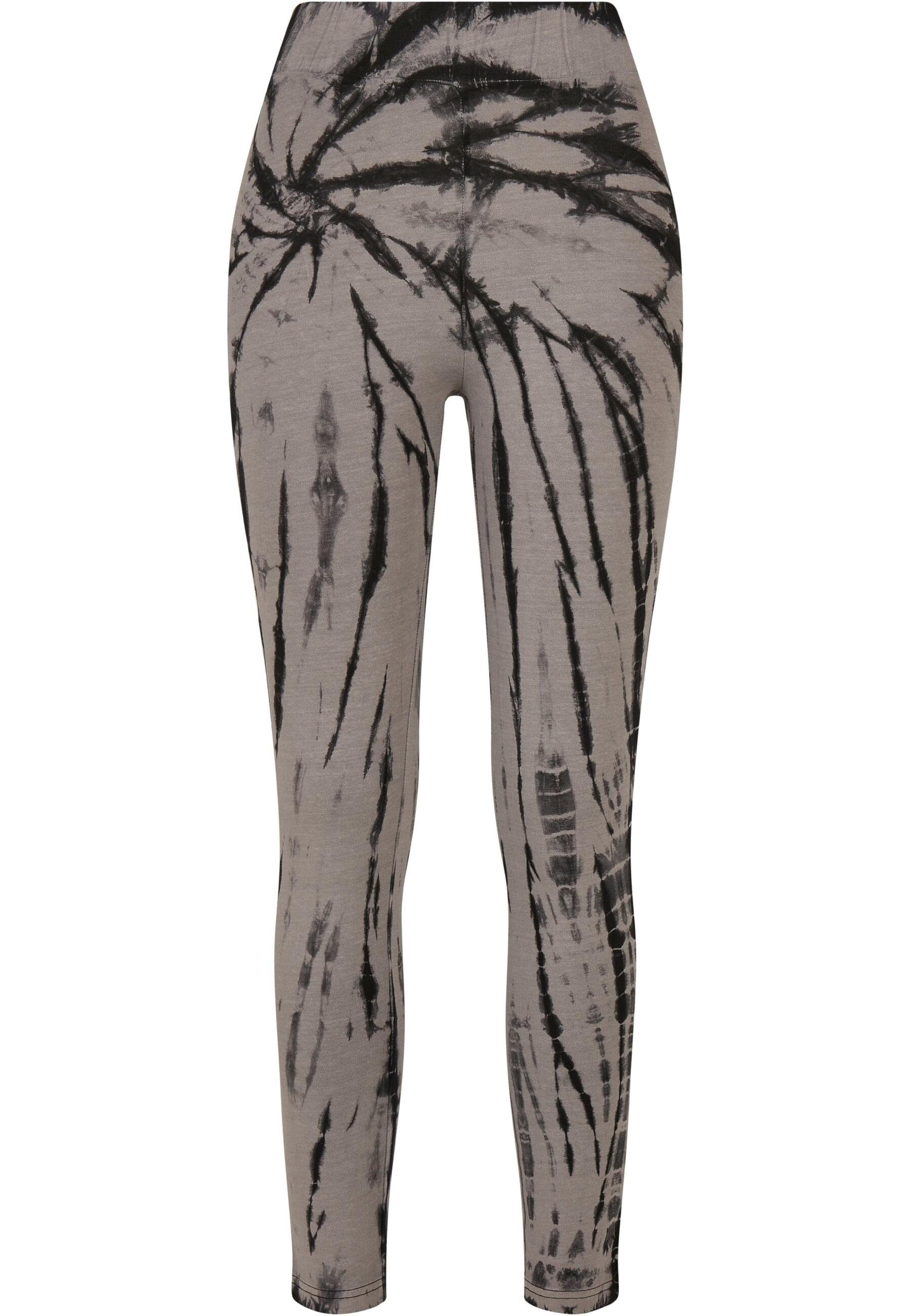 URBAN CLASSICS Leggings Urban Classics Damen Ladies Cotton Tie Dye High Waist Leggings (1-tlg)