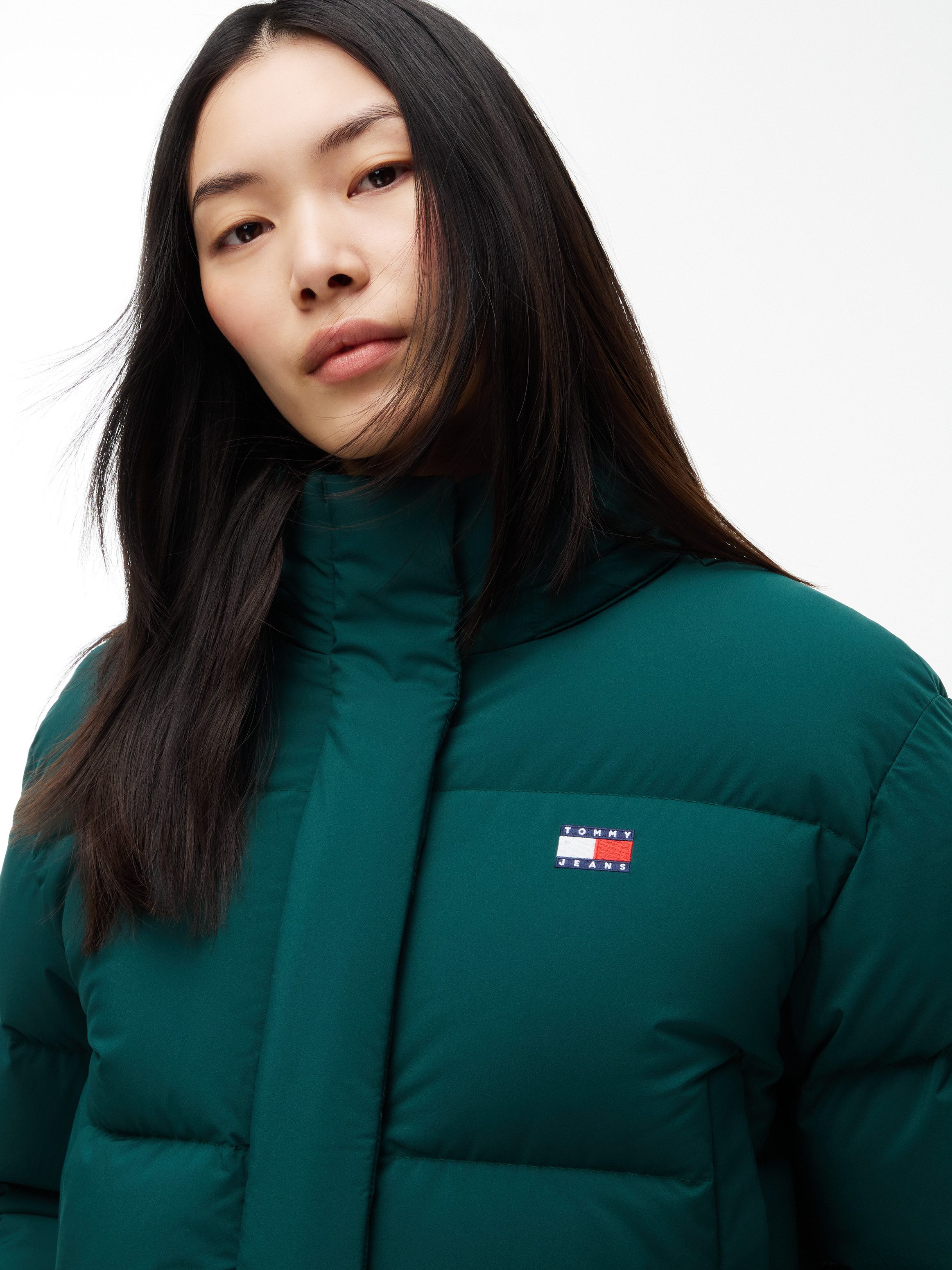 Tommy Jeans Steppjacke TJW CRP ALASKA PUFFER EXT Kunstfaser