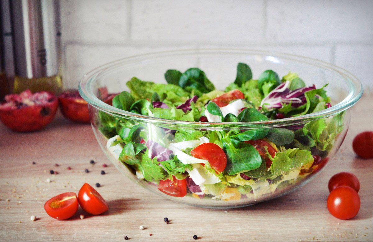 Sendez Schale Salatschale 3L Salatschüssel Servierschale Schüssel Hitzebeständig, Glas – Bild 2 von 4