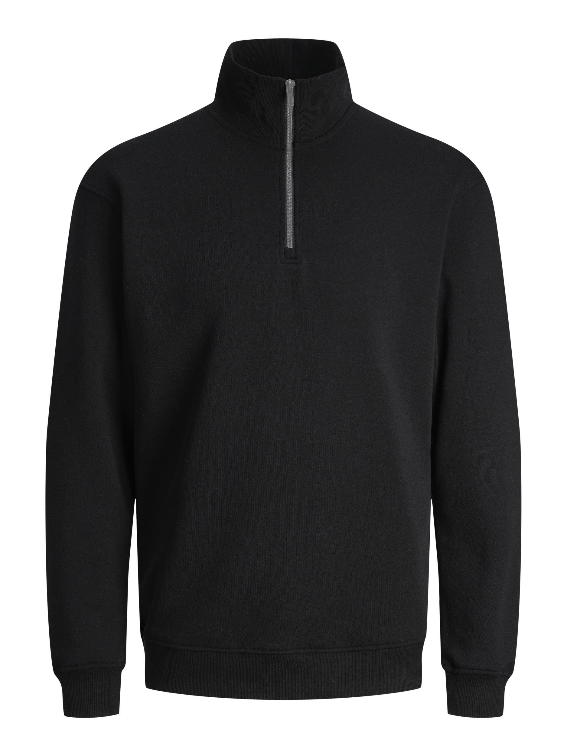 & Jones JJEBRADLEY SWEAT Stehkragen mit Black Jack ZIP Sweatshirt NOOS HALF