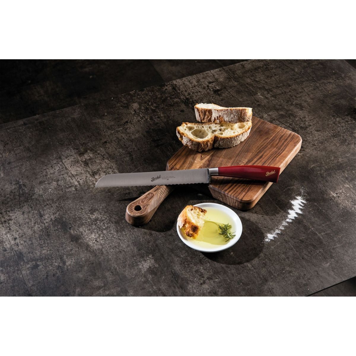 Berkel Zubereitungsmesser Elegance Red Ham-Set 3-tlg.