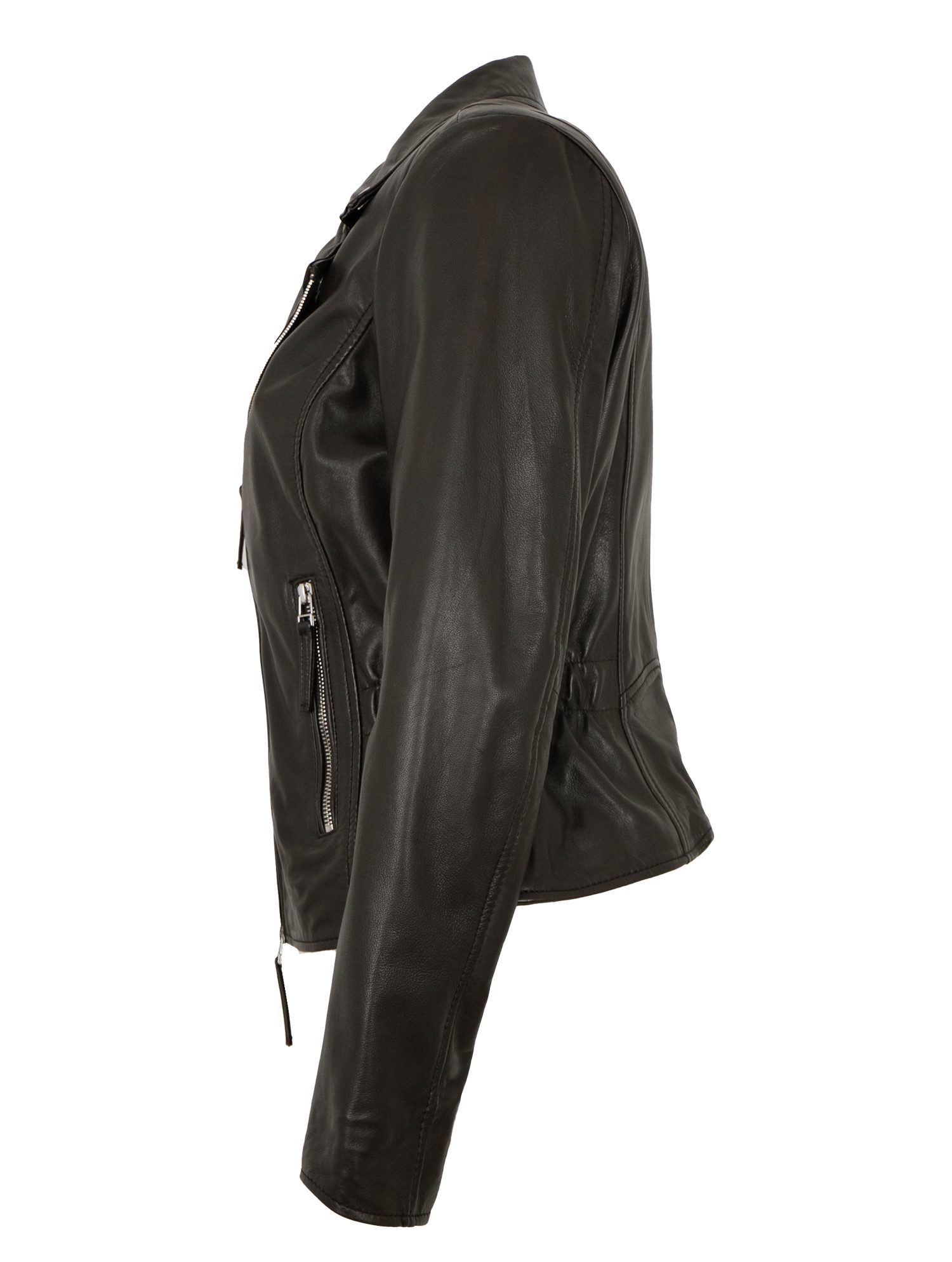 Jilani Lederjacke Jaqueline Jilani - Damen Lederjacke Bikerjacke Lammnappa günstig online kaufen