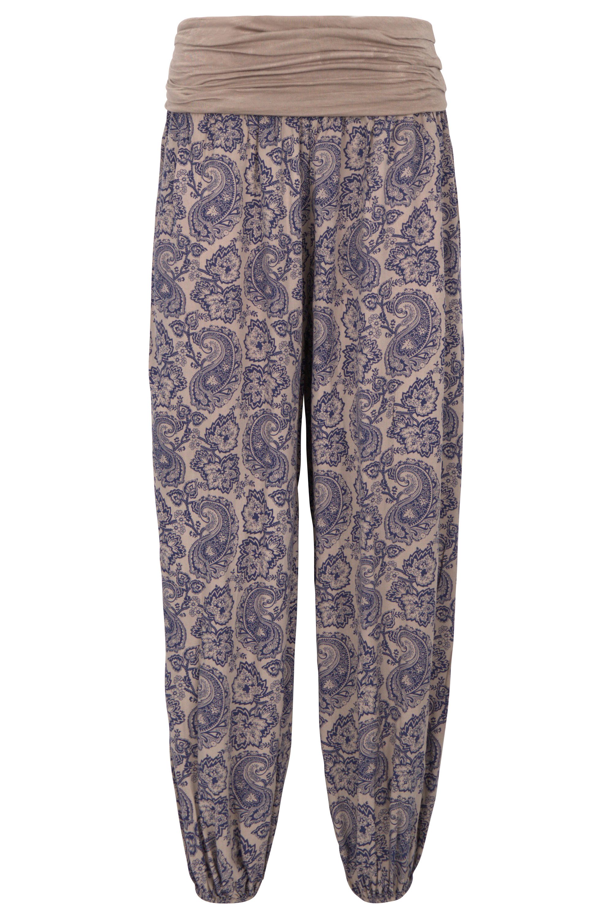 malito more than fashion Haremshose malito Damen Pumphose im Orient Design 8580 Haremshose im Orient Design