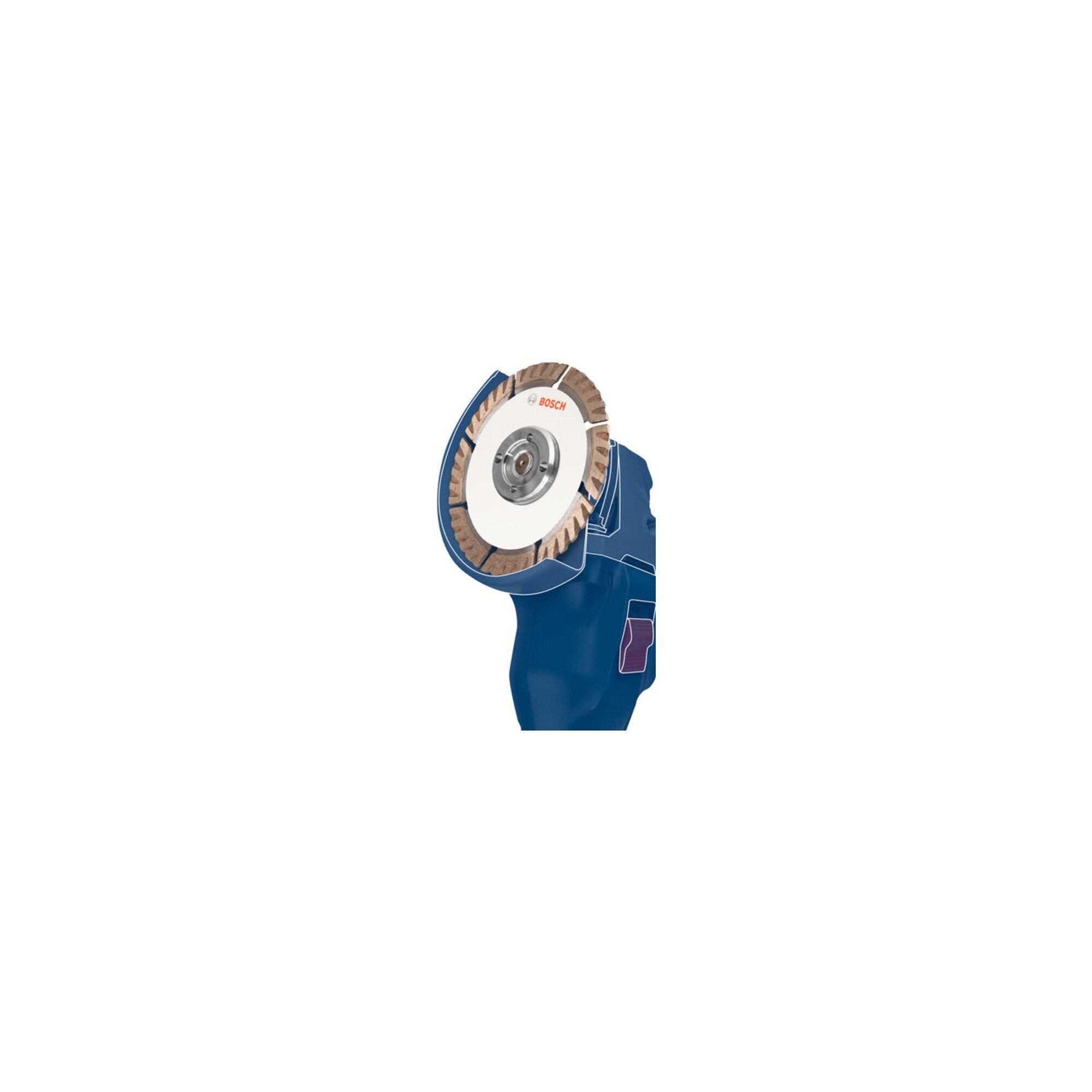 Bosch Professional Trennscheiben Bosch Diamanttrennscheibe Standard for Stone 125 x 22,23 x 1,6 x 10 mm