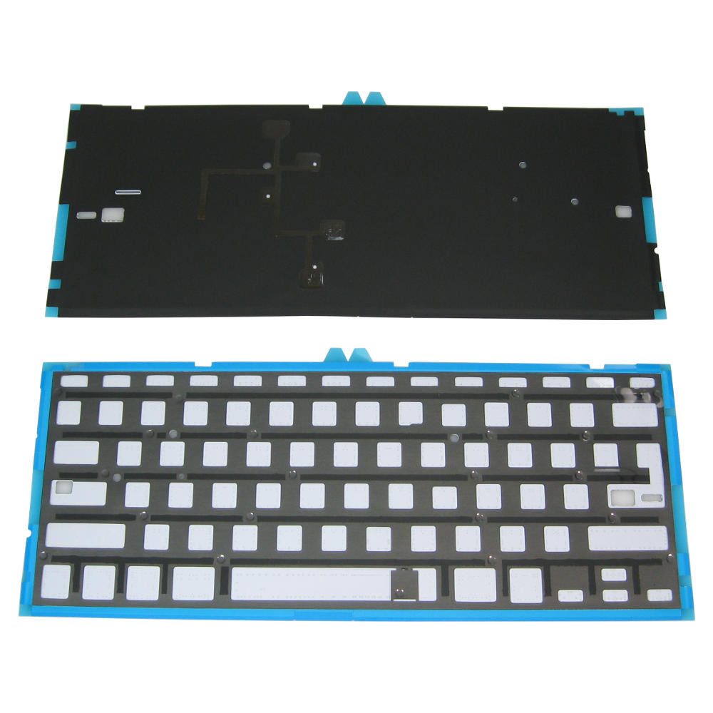 Trade-Shop Backlight Folie passend für Apple Macbook MD231MD232 MD2332 Tastatur (Passend für deutsche QWERTZ Tastaturen)