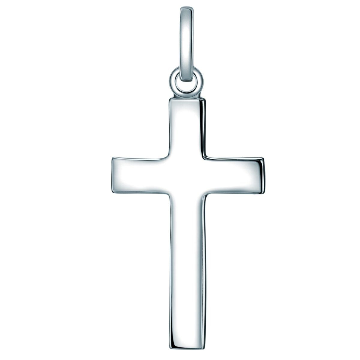 Rafaela Donata Charm-Einhänger Kreuz silber, aus Sterling Silber