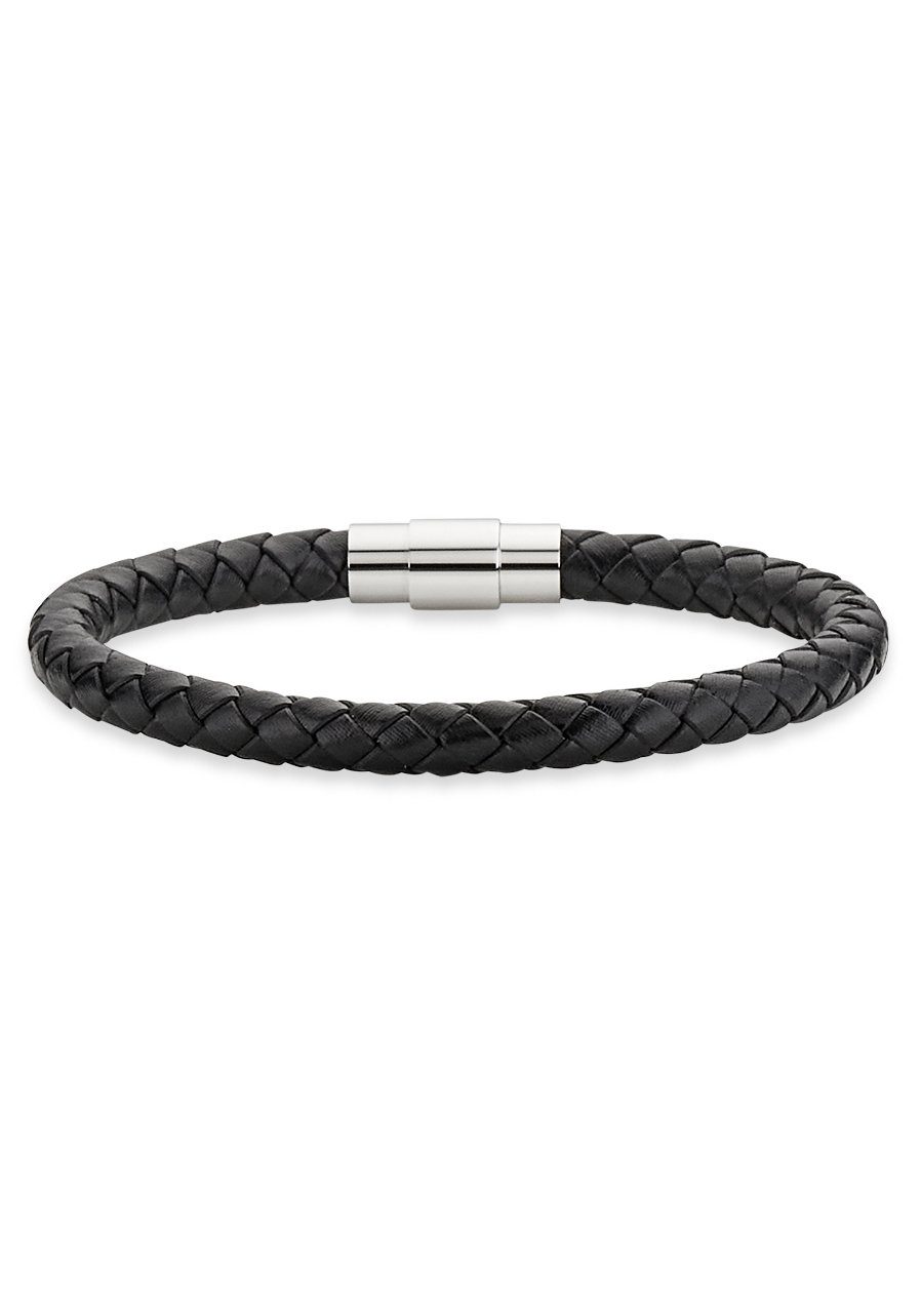 Bruno Banani Lederarmband Schmuck Geschenk, Armband Leder, Anlass Geburtstag Weihnachen, zu Hoodie, Jeans, Sneaker! - Anlass Geburtstag Weihnachten | Edelstahlarmbänder