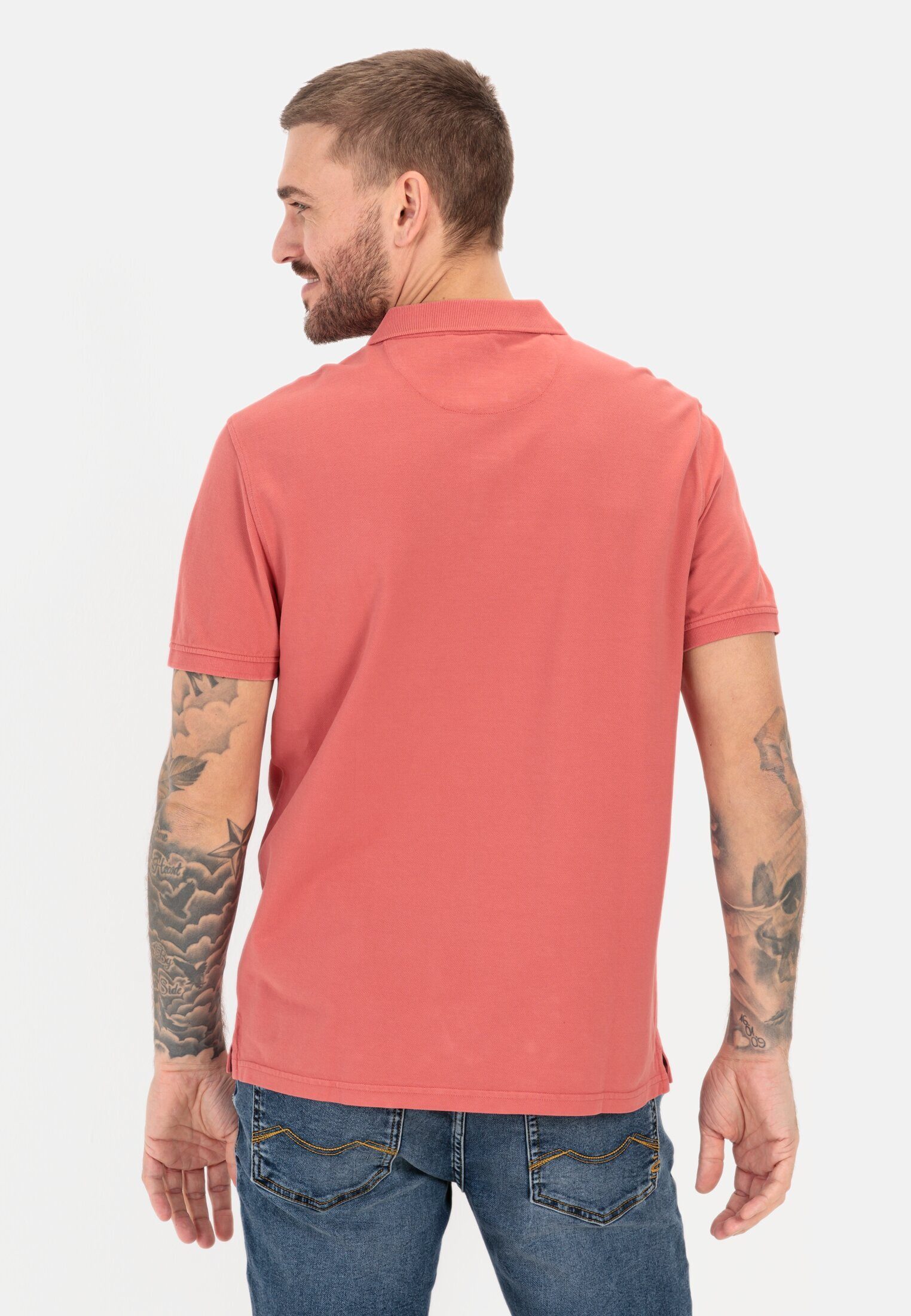 camel active Poloshirt aus zertifiziertem Organic günstig online kaufen