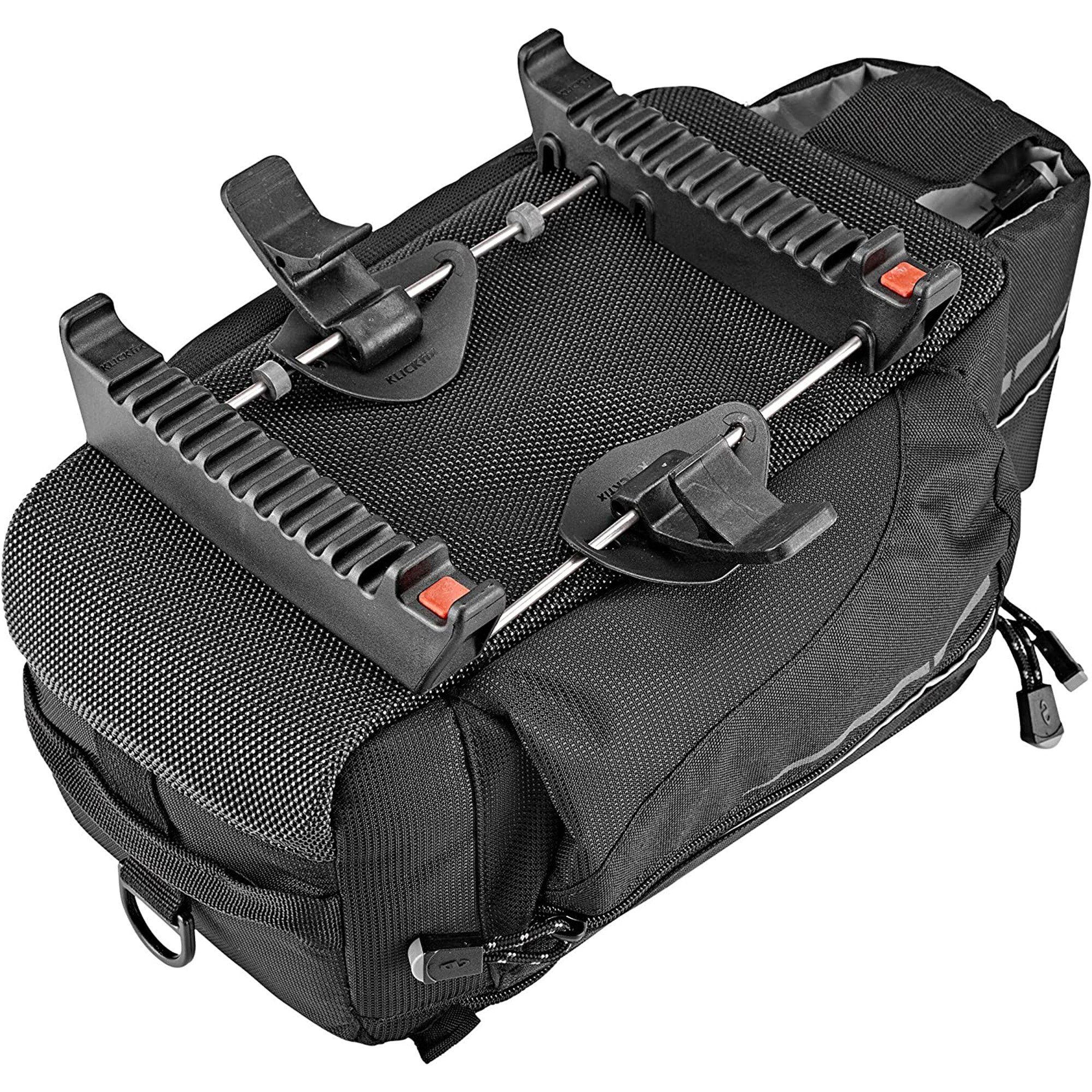 NORCO Fahrradkorb Ohio (1-tlg), Fahrrad Gepäckträgertasche Tasche hinten für E Bike KLICKfix