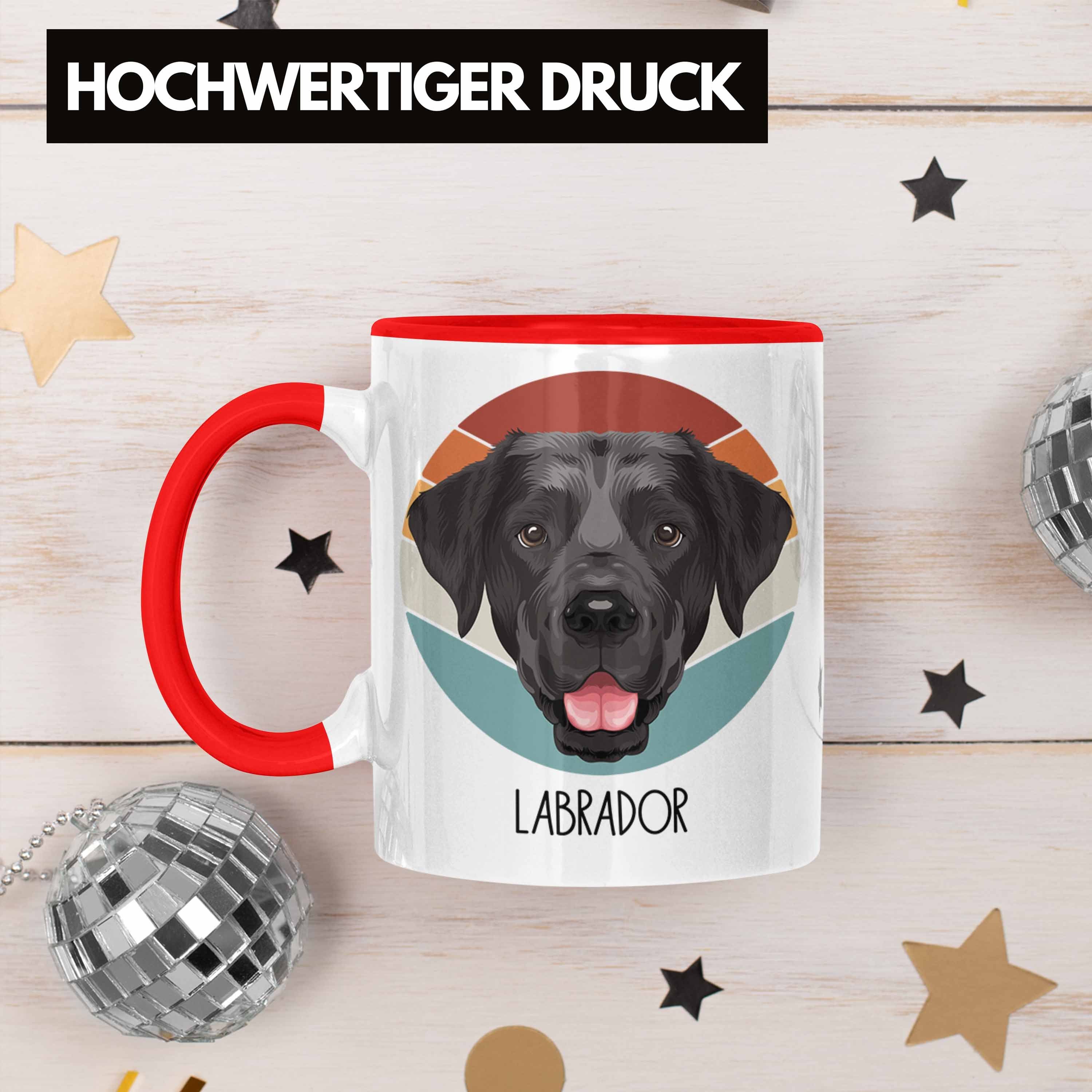 Geschenk Spruch Rot Geschenkidee Labrador Tasse Besitzer Tasse Labrador Lustiger Trendation