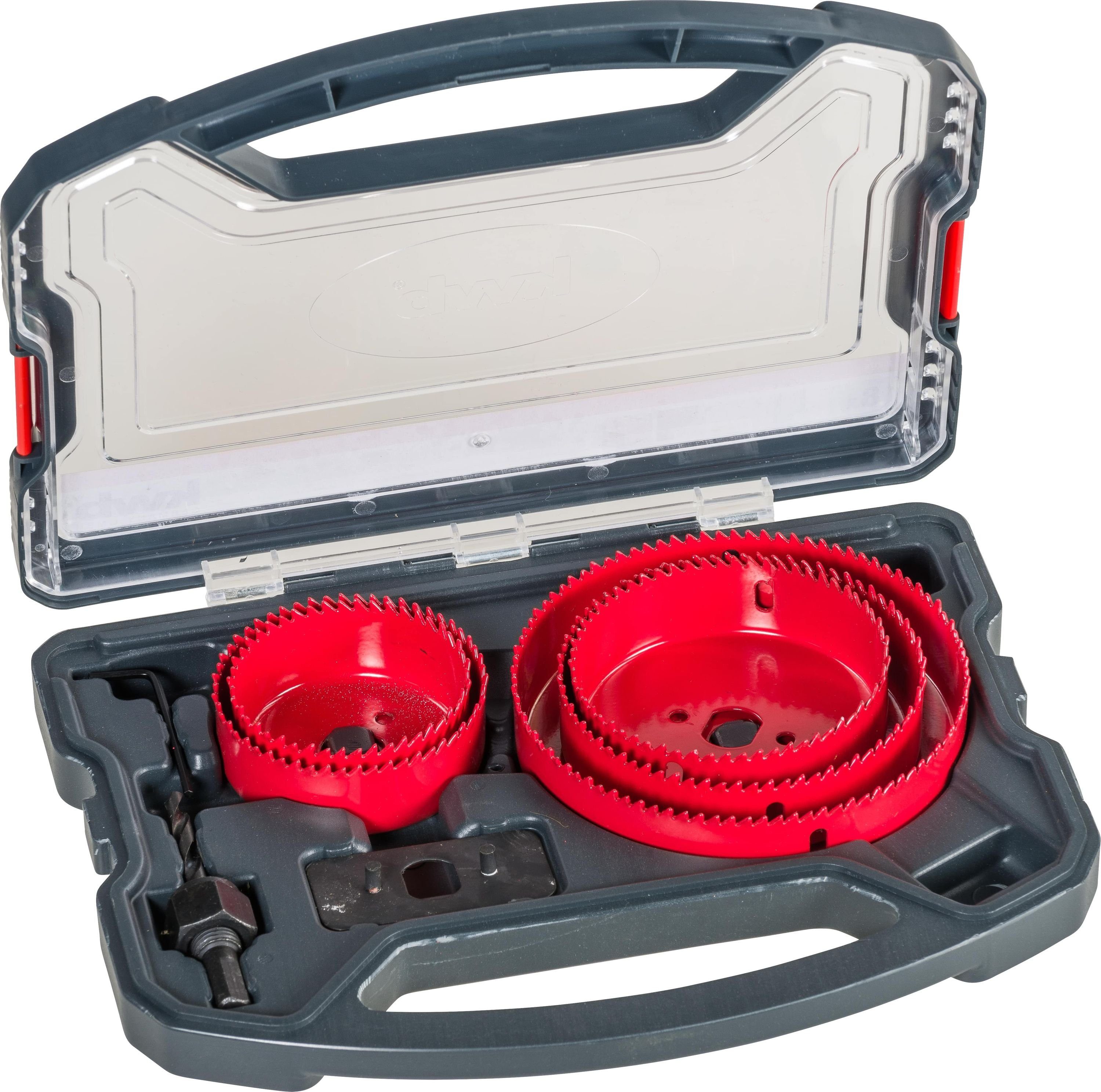 kwb Bohrer- und Bit-Set, Lochsäge-Set, 8-teilig, günstig online kaufen