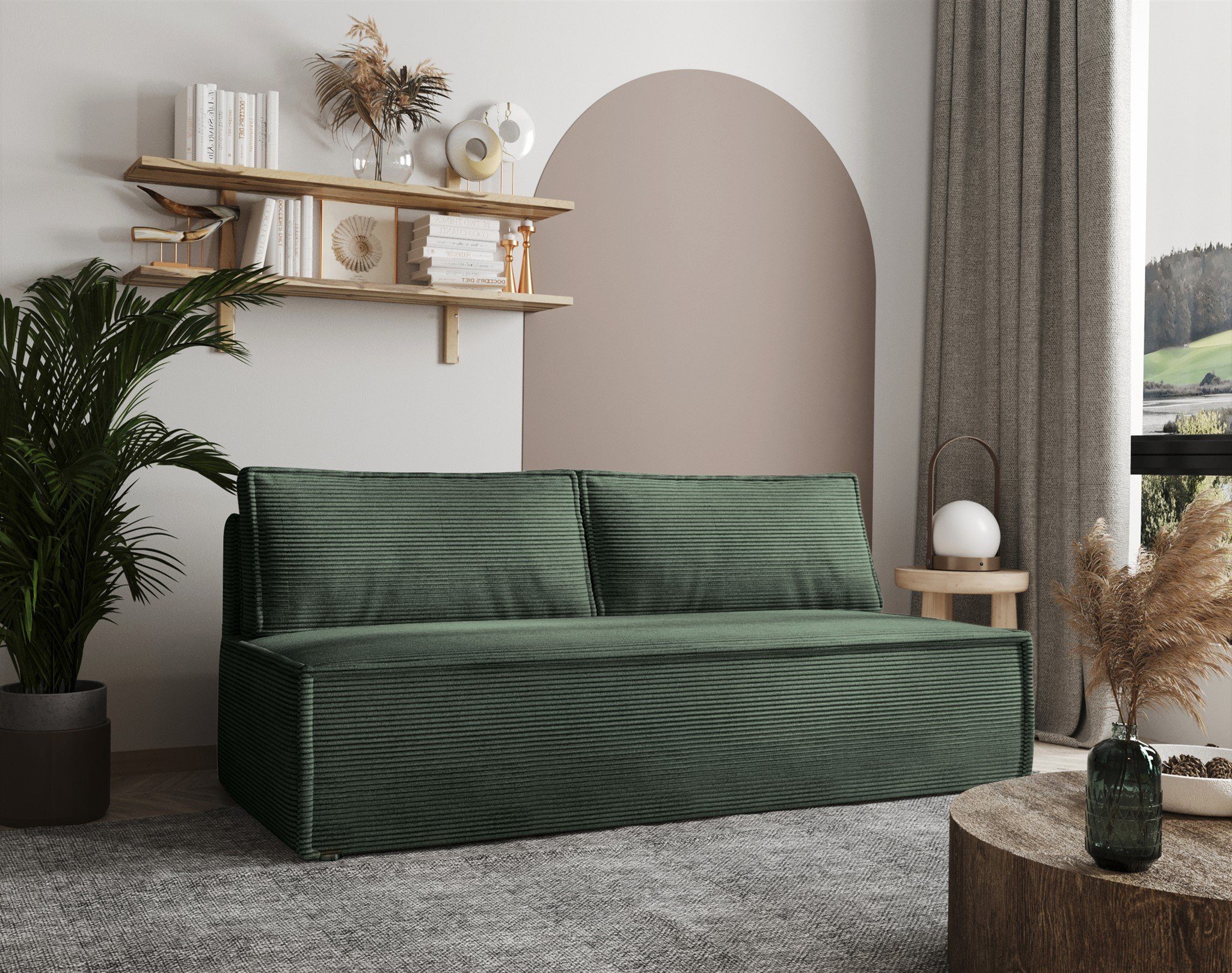 Fun Möbel Schlafsofa Sofa Designersofa EMMA günstig online kaufen