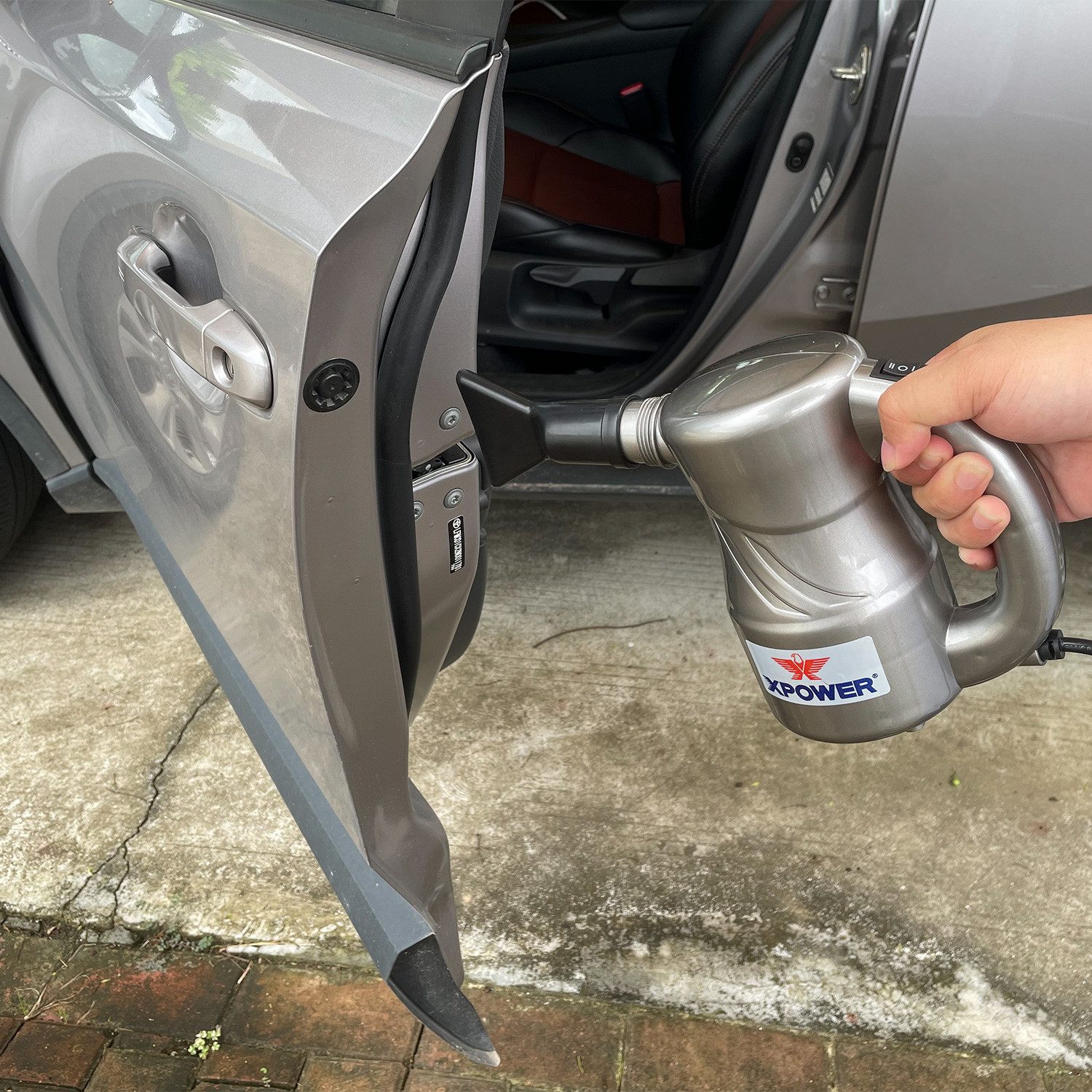 XPOWER Handstaubsauger Auto-Trockner A-2C Gebläse Elektro Berührungslose Trockenpumpen, 520 W, beutellos