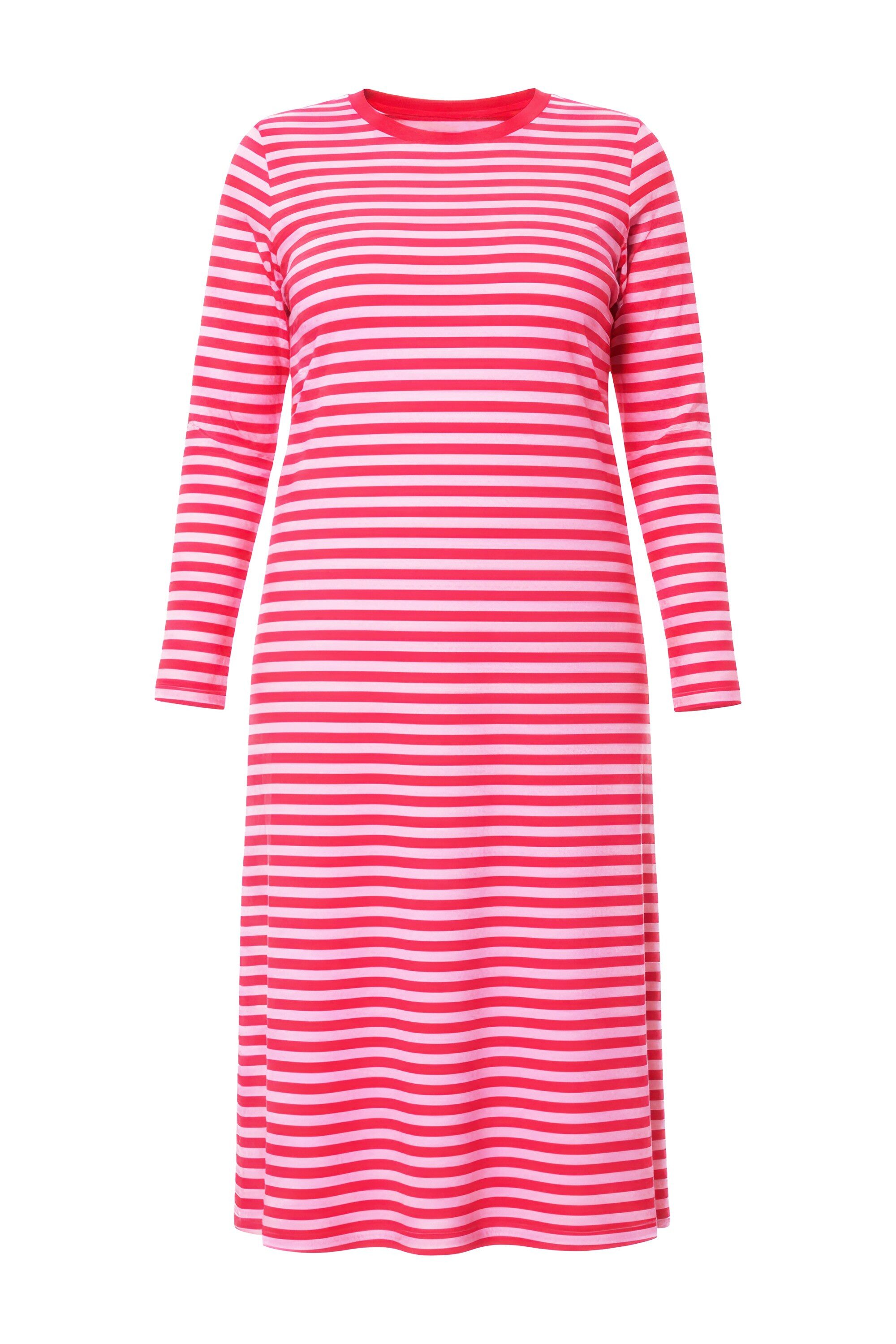 Studio Untold Jerseykleid Maxikleid Jersey mit Ringeln Langarm günstig online kaufen