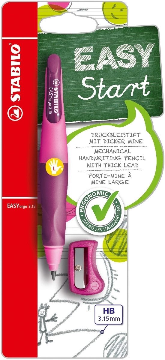 Bleistift Druckbleistift Easyergo zum Schreibenlernen 3.15 pink/lila.